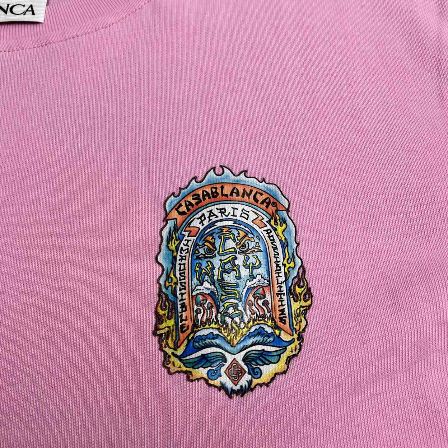 Casablanca Casa Way Skate Printed T-shirt   C982 - DesignerGu