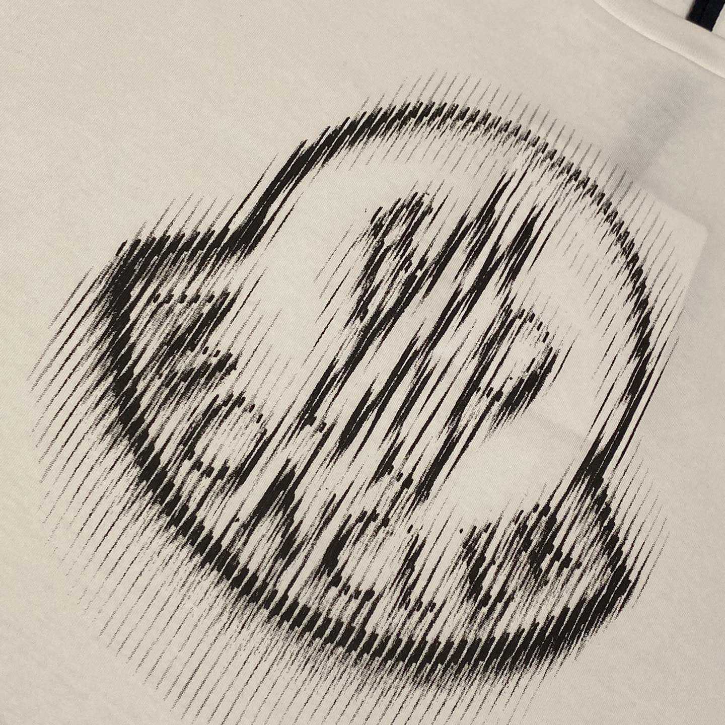 Moncler Blurred Logo Cotton T-shirt - DesignerGu