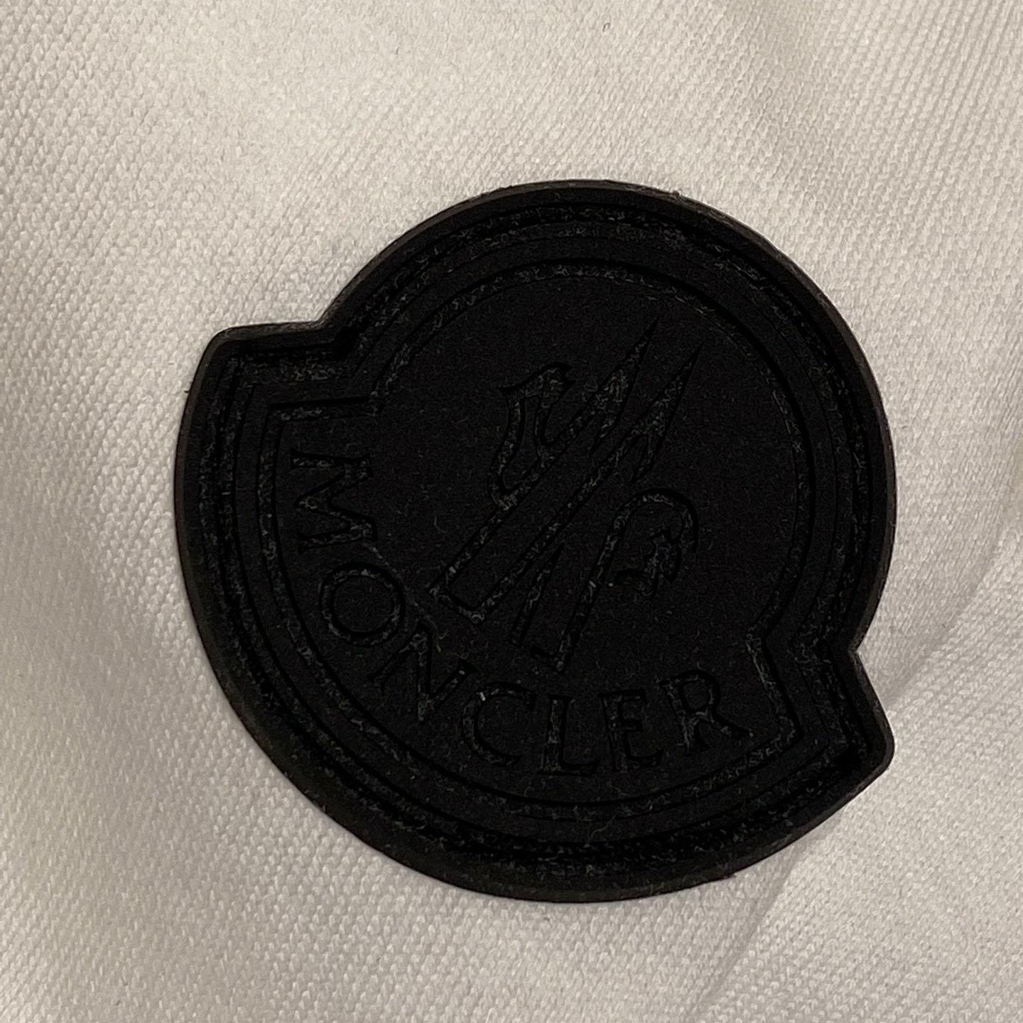 Moncler Blurred Logo Cotton T-shirt - DesignerGu