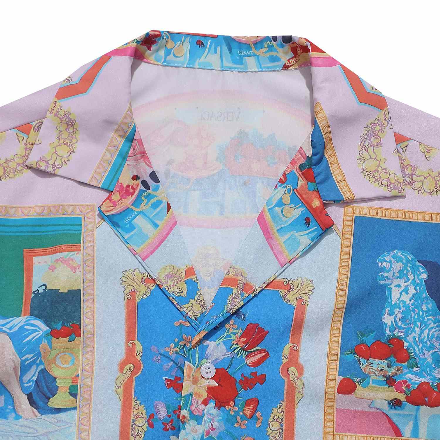 Versace Silk Shirt And Short - DesignerGu