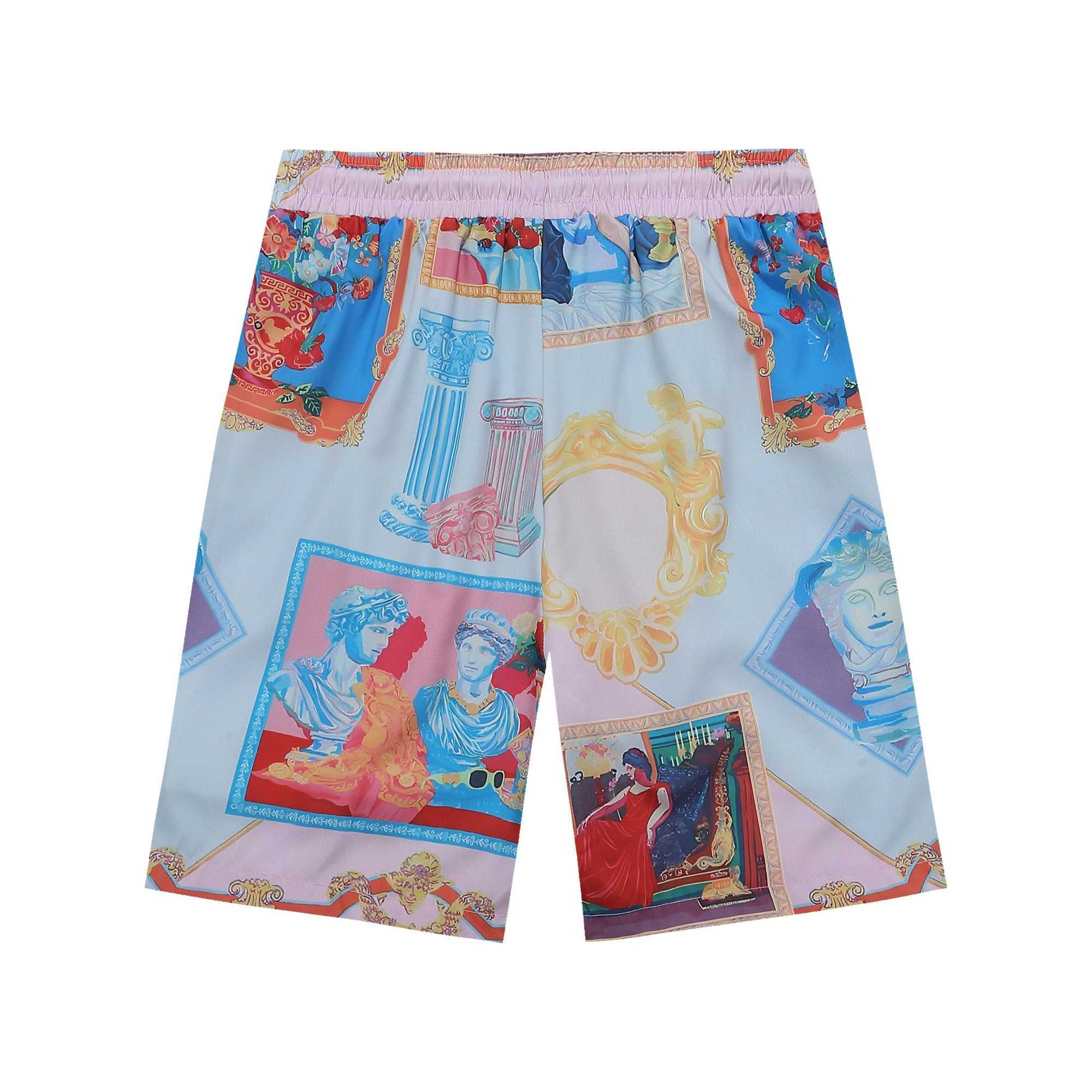 Versace Silk Shirt And Short - DesignerGu