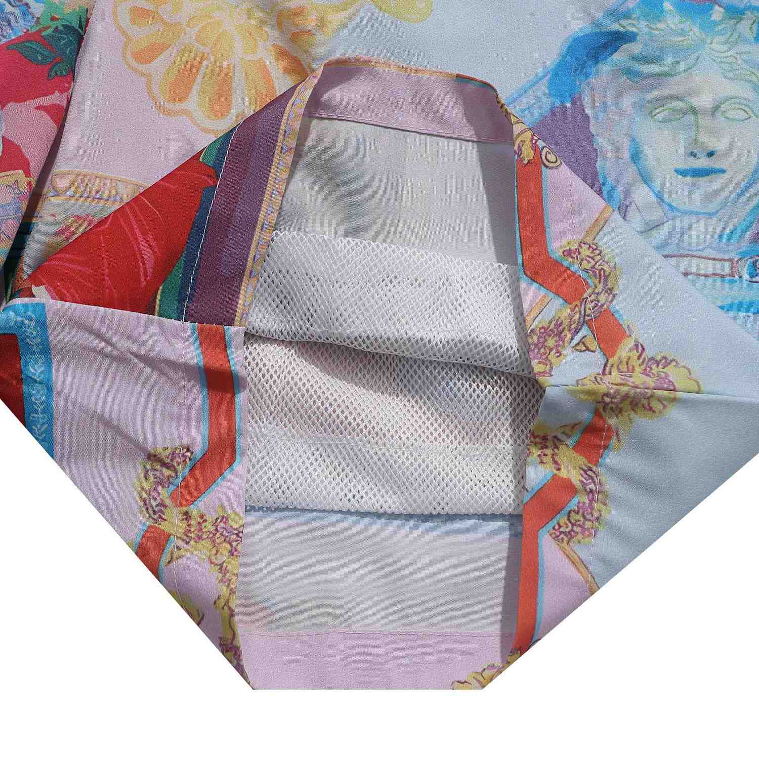 Versace Silk Shirt And Short - DesignerGu