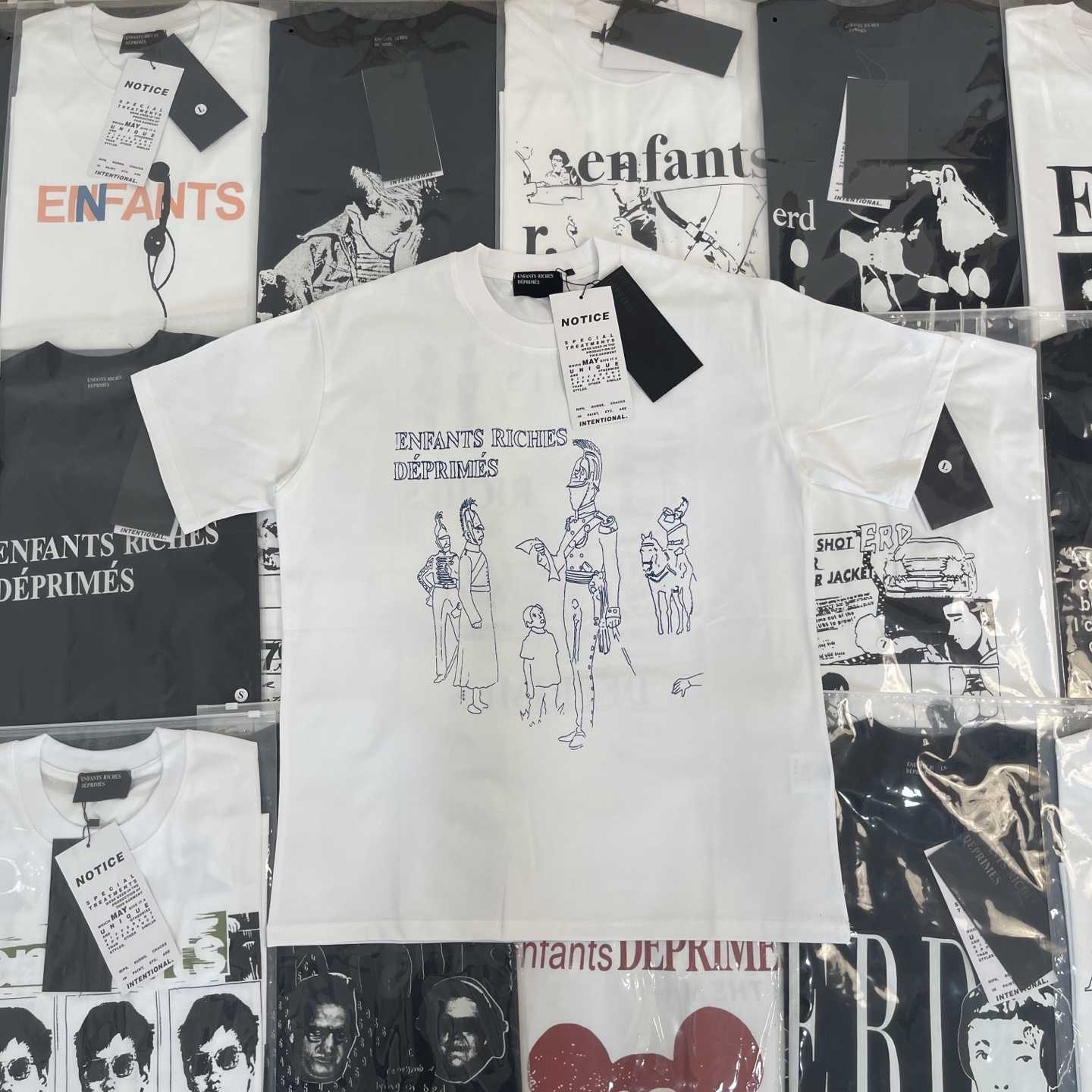 Enfants Riches Déprimés Honor Guard Cavalry Short Sleeved - DesignerGu