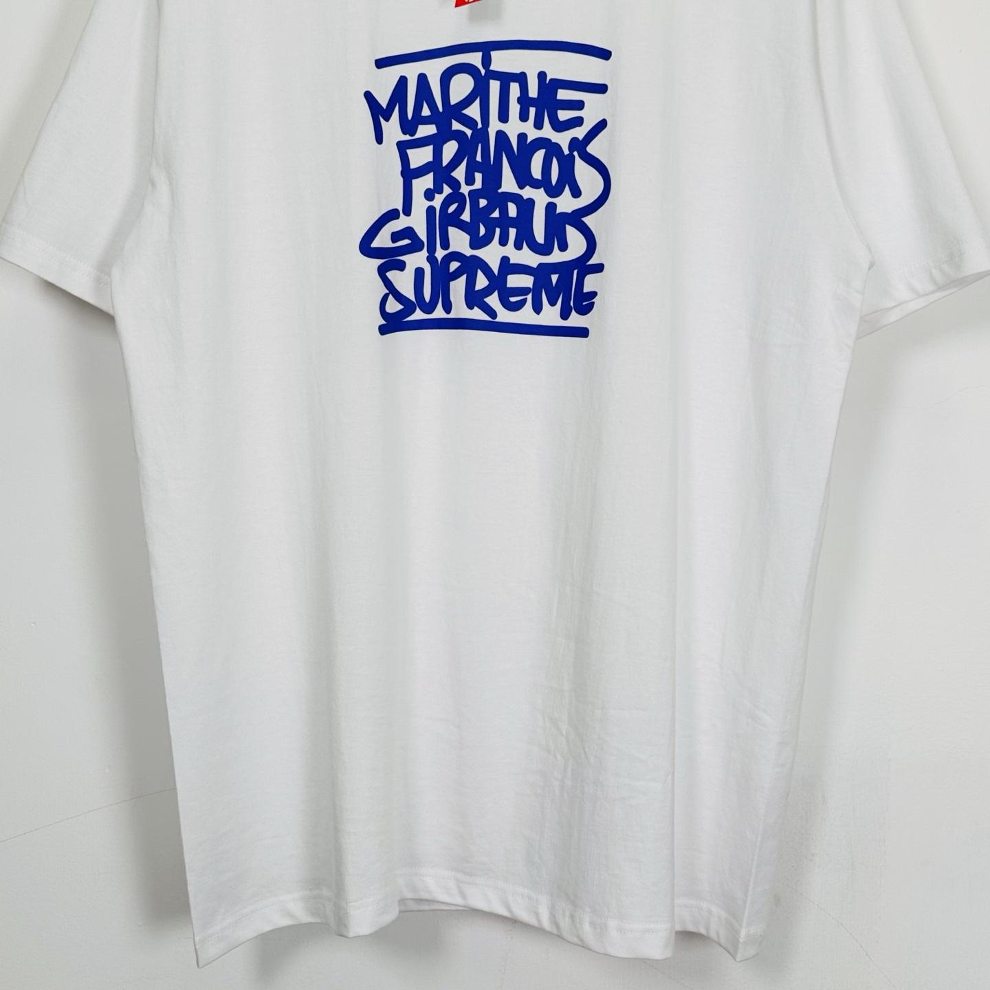 Supreme x Martithé + François Girbaud Tee 'White' - DesignerGu