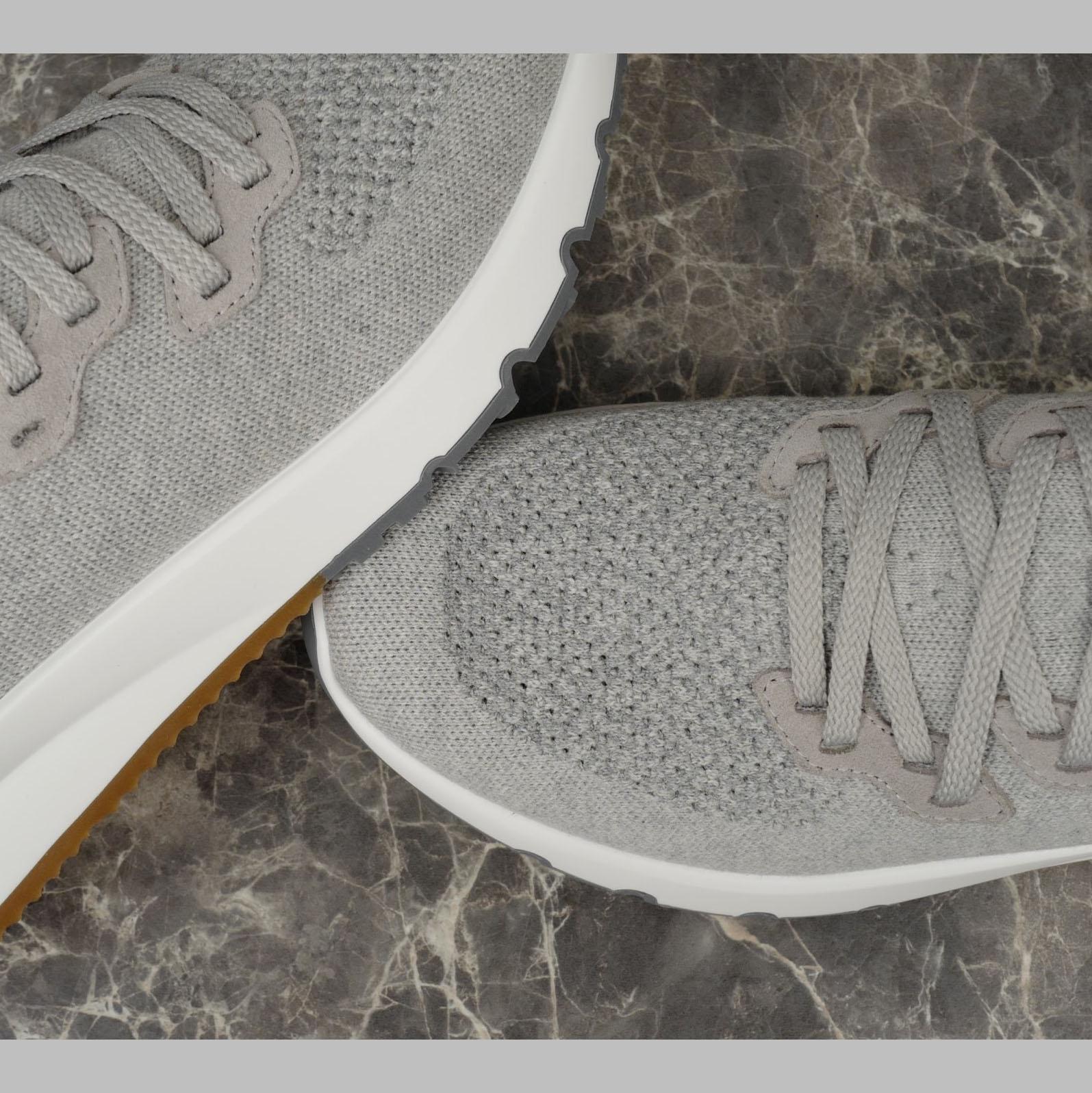 Brunello Cucinelli Cotton Chiné Knit Runners - DesignerGu