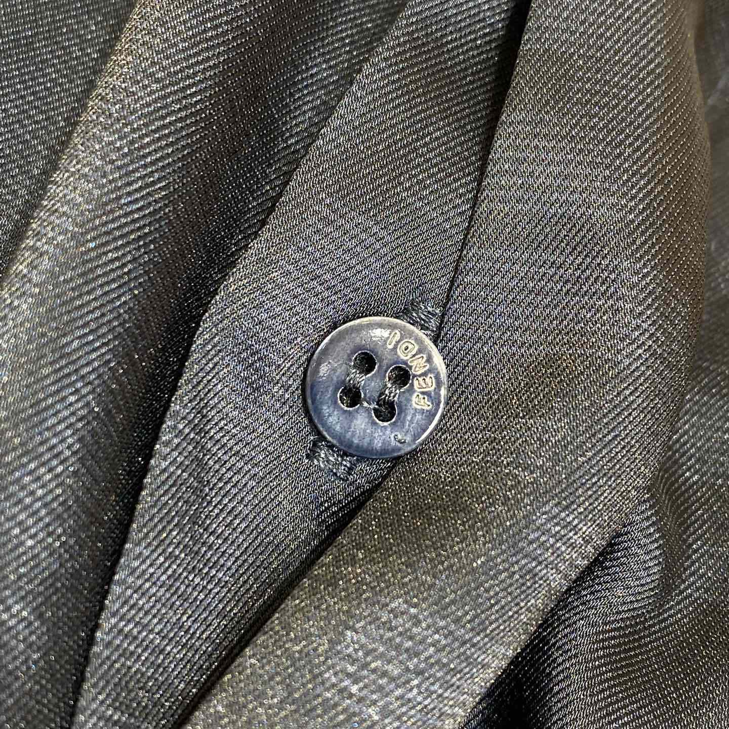 Fendi Allover Logo Printed Buttoned Shirt - DesignerGu