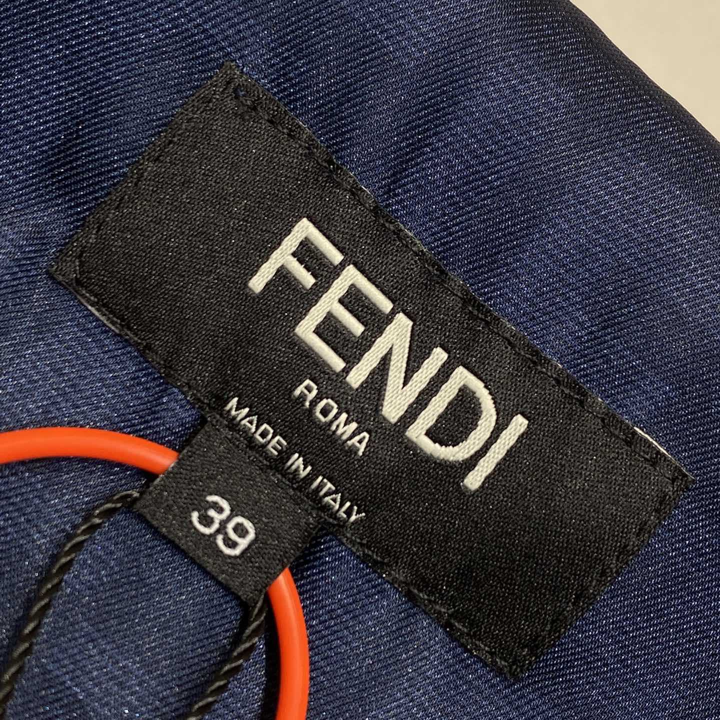 Fendi Allover Logo Printed Buttoned Shirt - DesignerGu