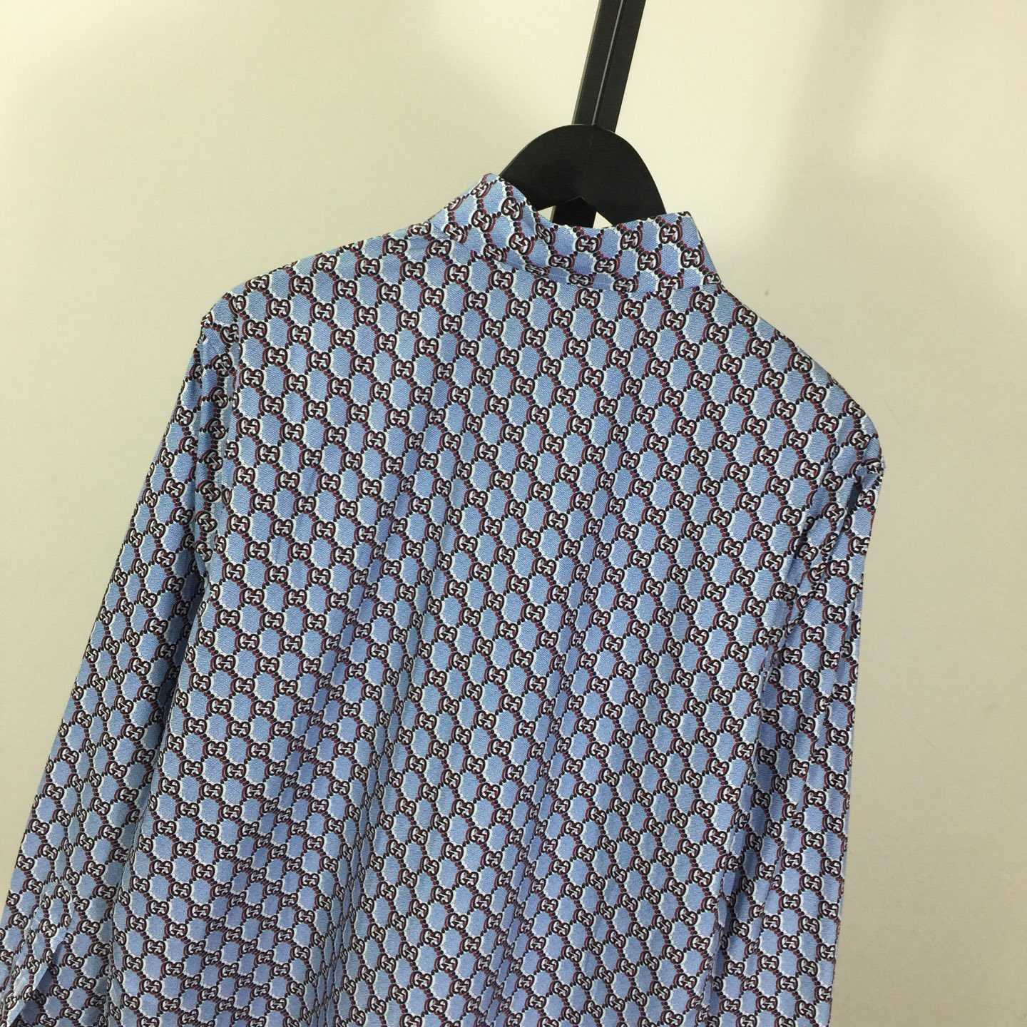 Gucci Printed Cotton Shirt  - DesignerGu