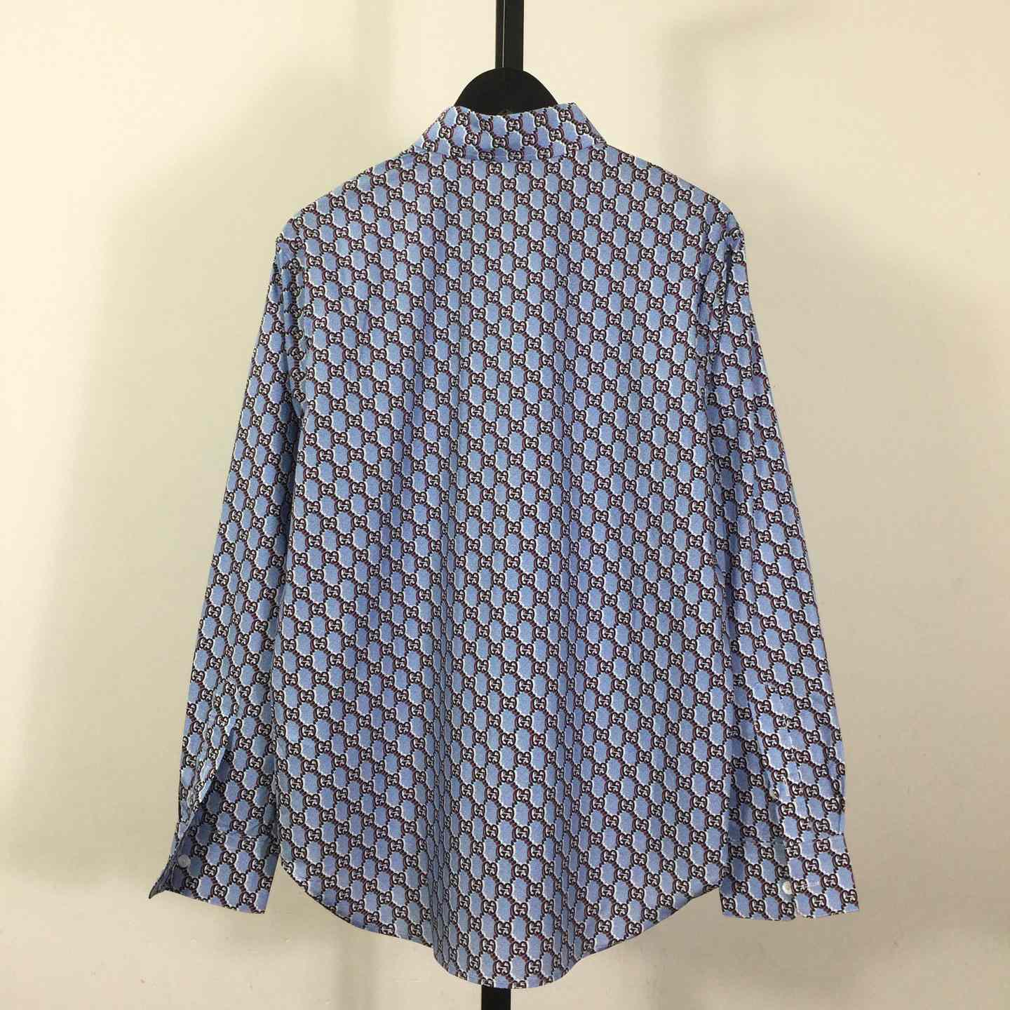Gucci Printed Cotton Shirt  - DesignerGu