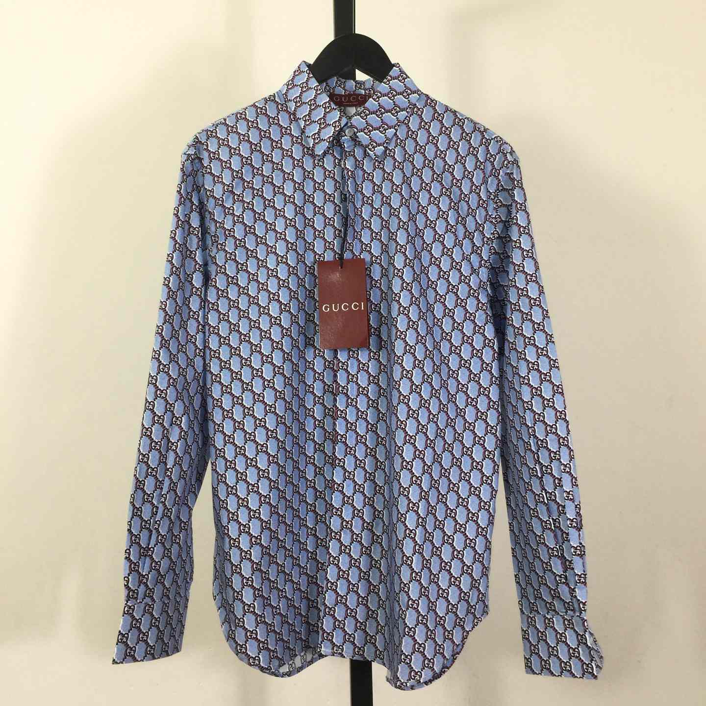 Gucci Printed Cotton Shirt  - DesignerGu