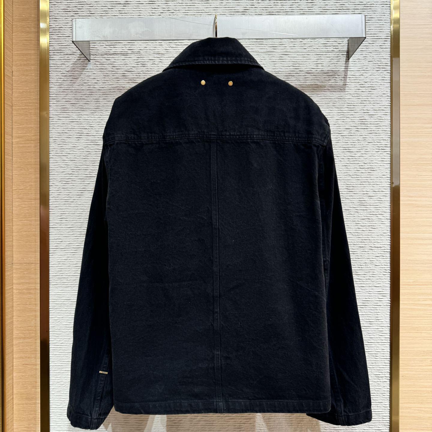 Louis Vuitton Workwear Denim Jacket   1AFVA6 - DesignerGu