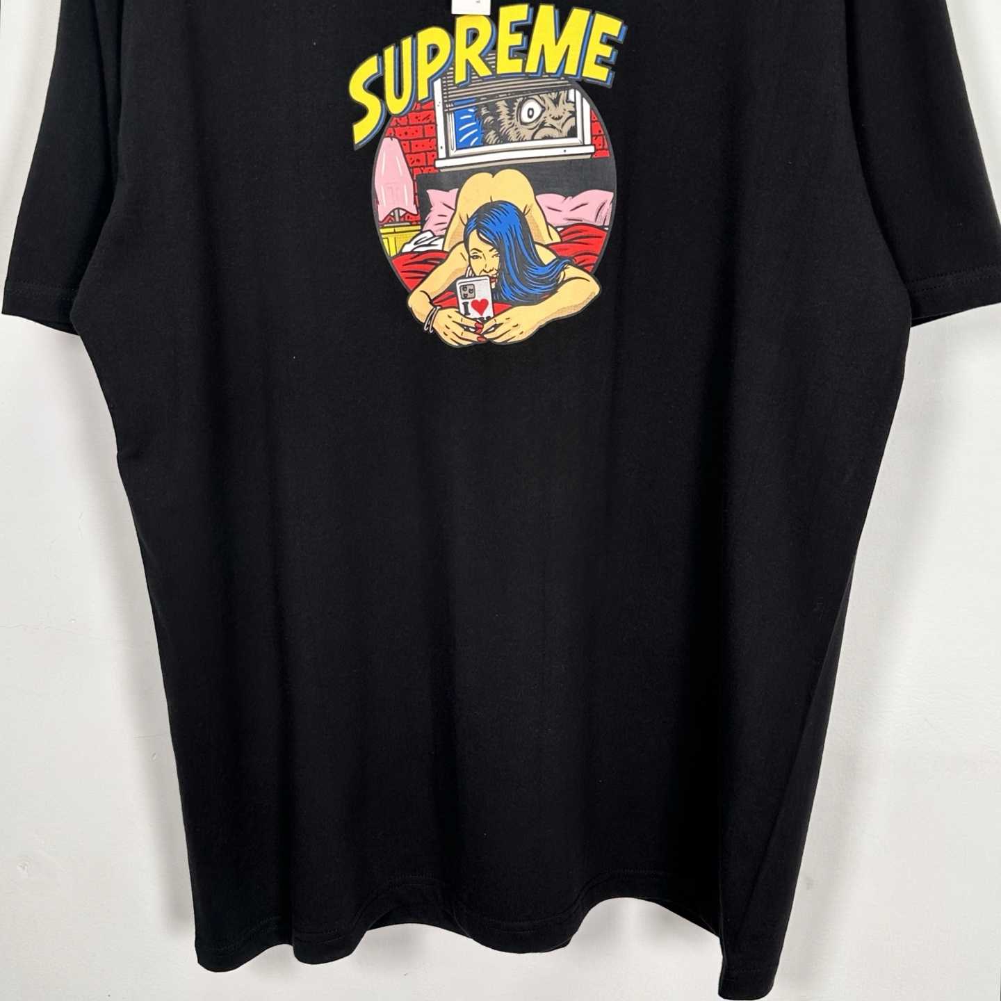 Supreme Bedroom Tee 'Black' - DesignerGu