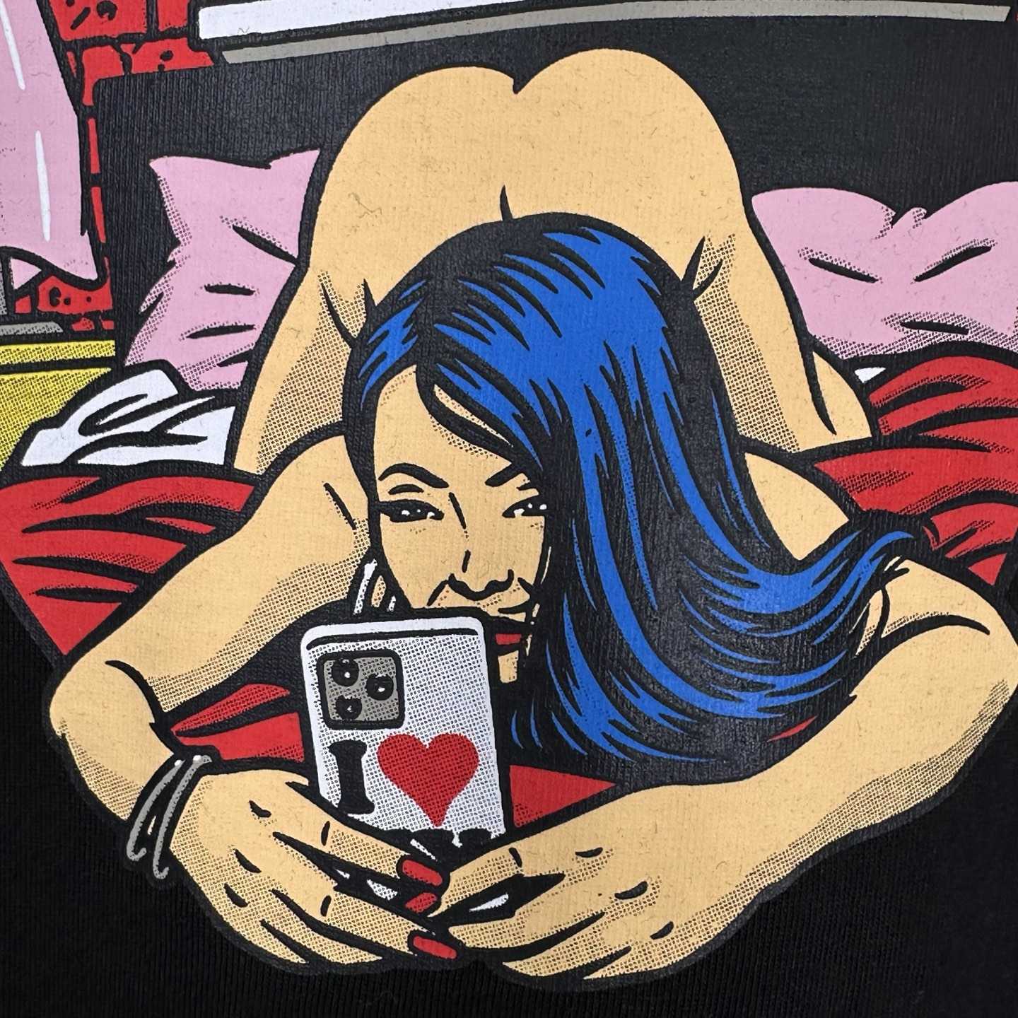 Supreme Bedroom Tee 'Black' - DesignerGu