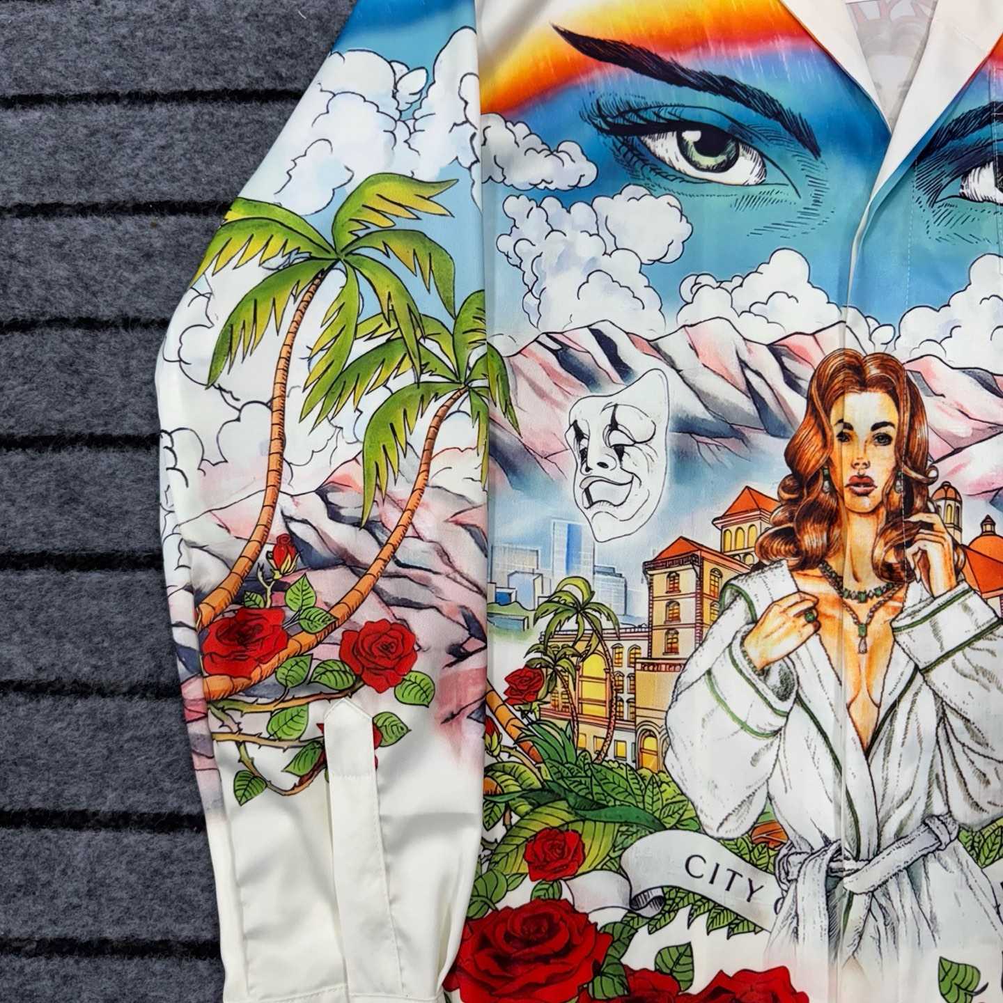 Casablanca Graphic-print Shirt - DesignerGu