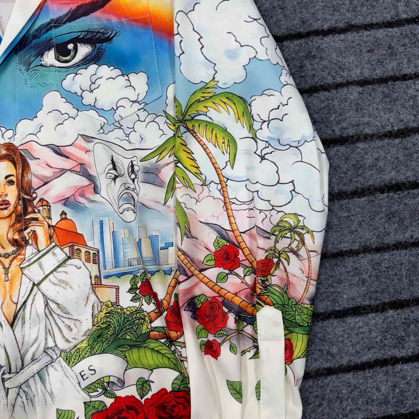 Casablanca Graphic-print Shirt - DesignerGu