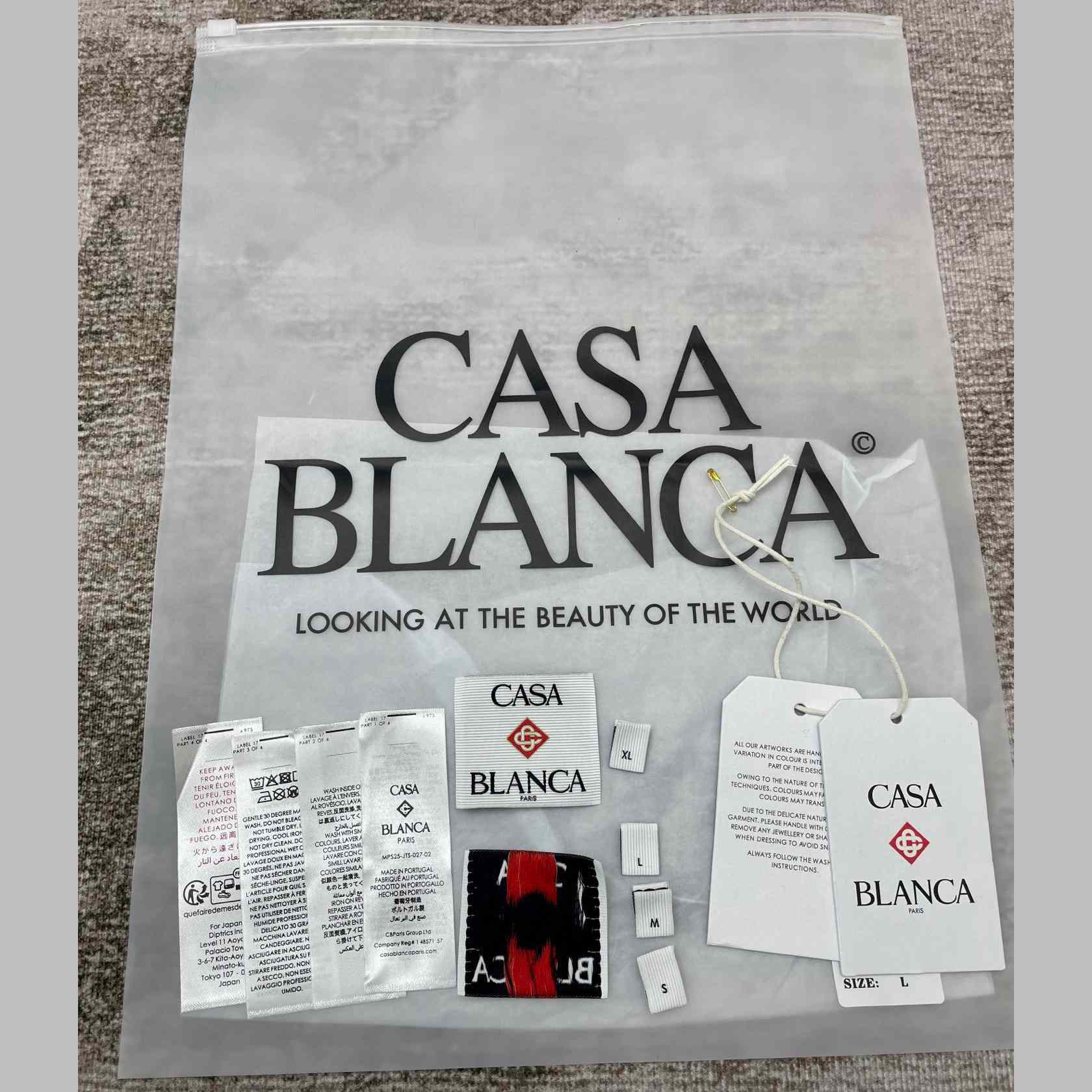 Casablanca La Colonne T-Shirt   C955 - DesignerGu