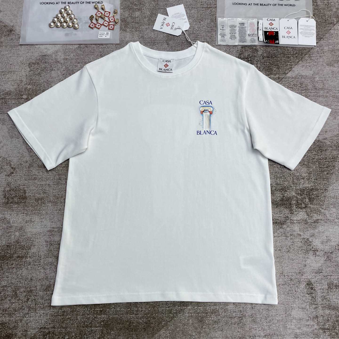 Casablanca La Colonne T-Shirt   C955 - DesignerGu