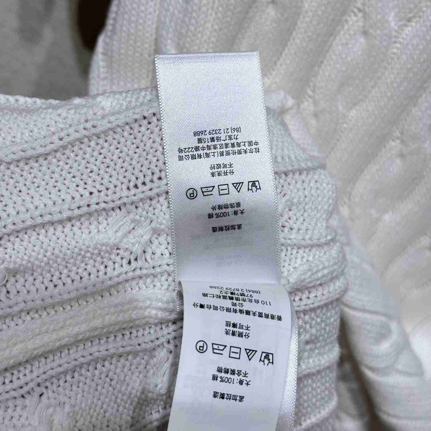 Ralph Lauren Cable-Knit Cotton Polo-Collar Sweater - DesignerGu