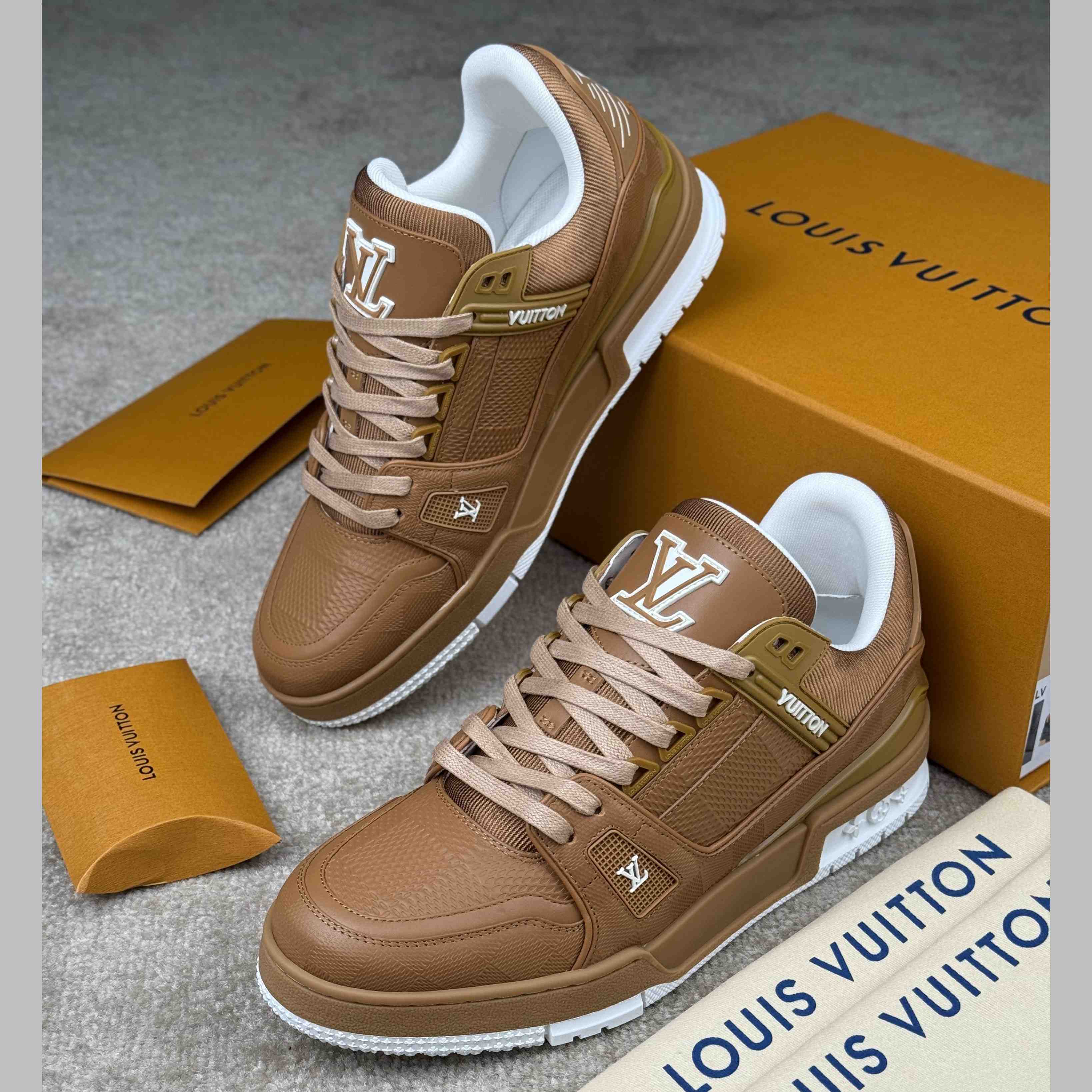 Louis Vuitton LV Trainer Sneaker   1AHTTO - DesignerGu