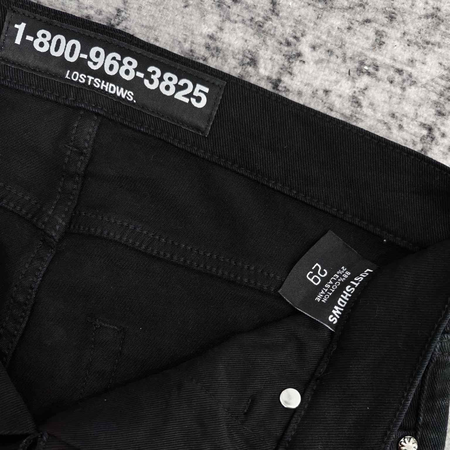 Lost Shadows  Red Waxed Denim   709 - DesignerGu