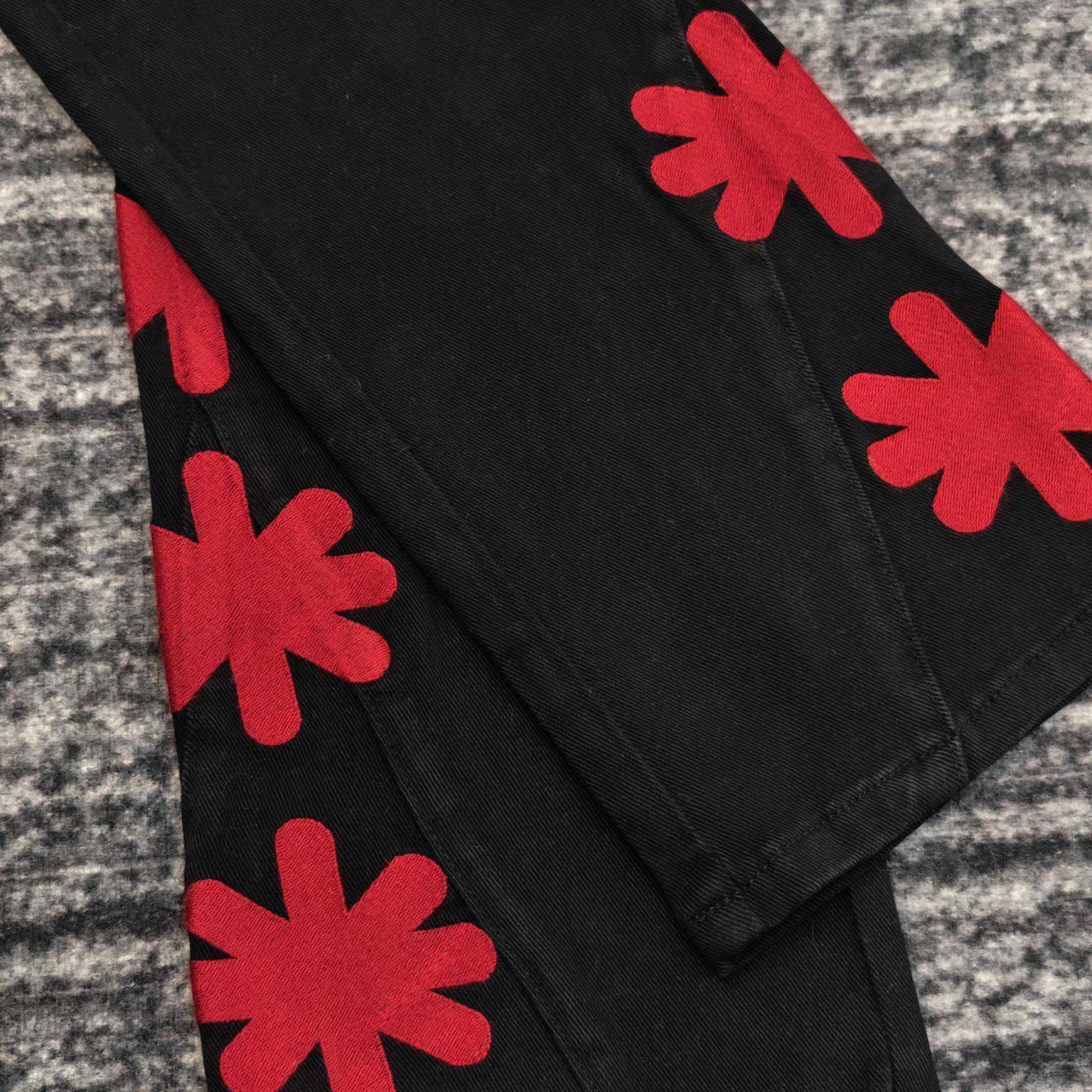 Lost Shadows  Red Waxed Denim   709 - DesignerGu