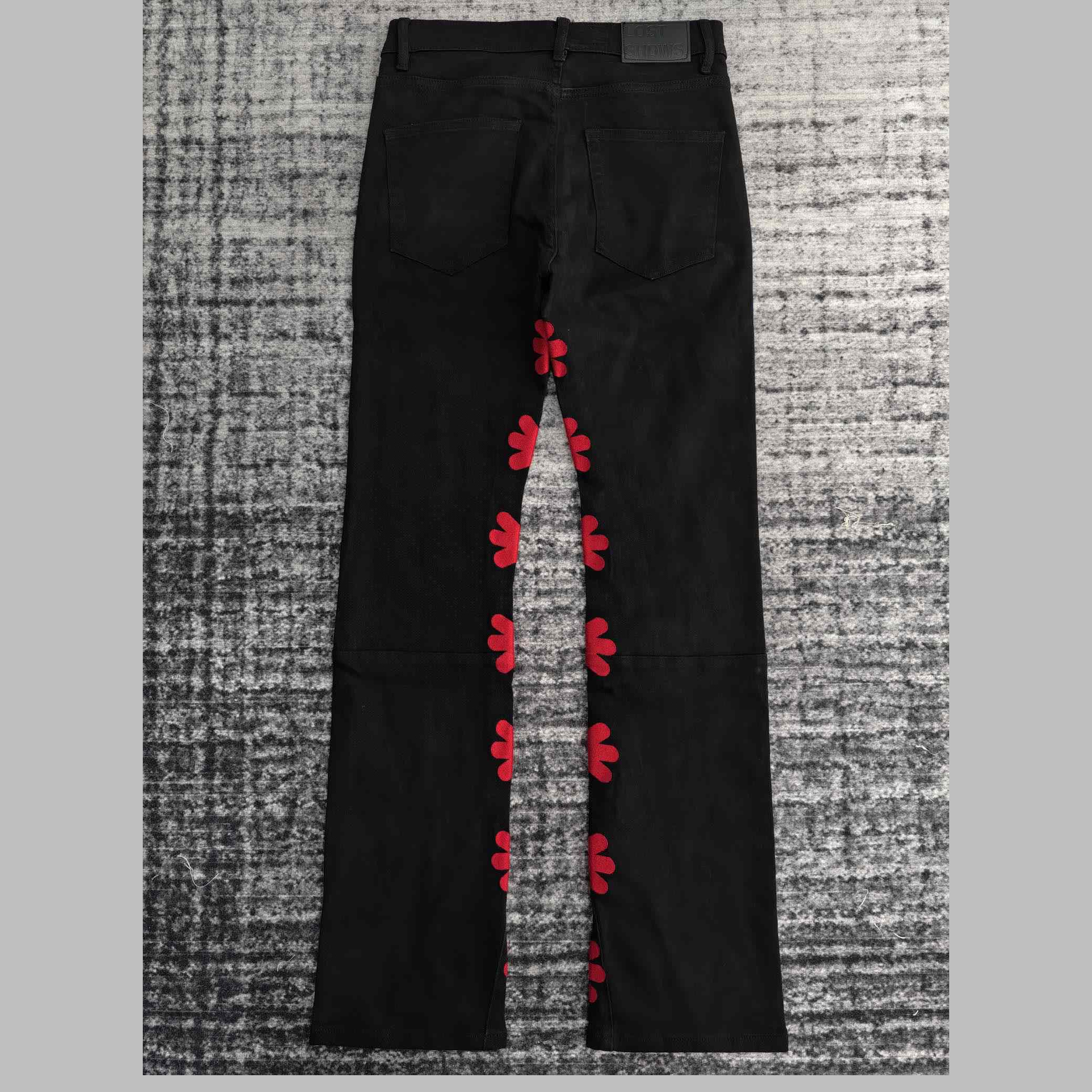 Lost Shadows  Red Waxed Denim   709 - DesignerGu