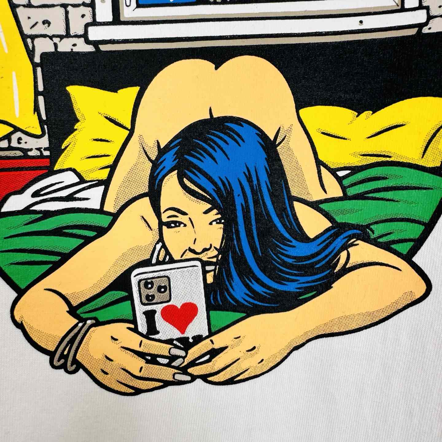 Supreme Bedroom Tee 'White' - DesignerGu