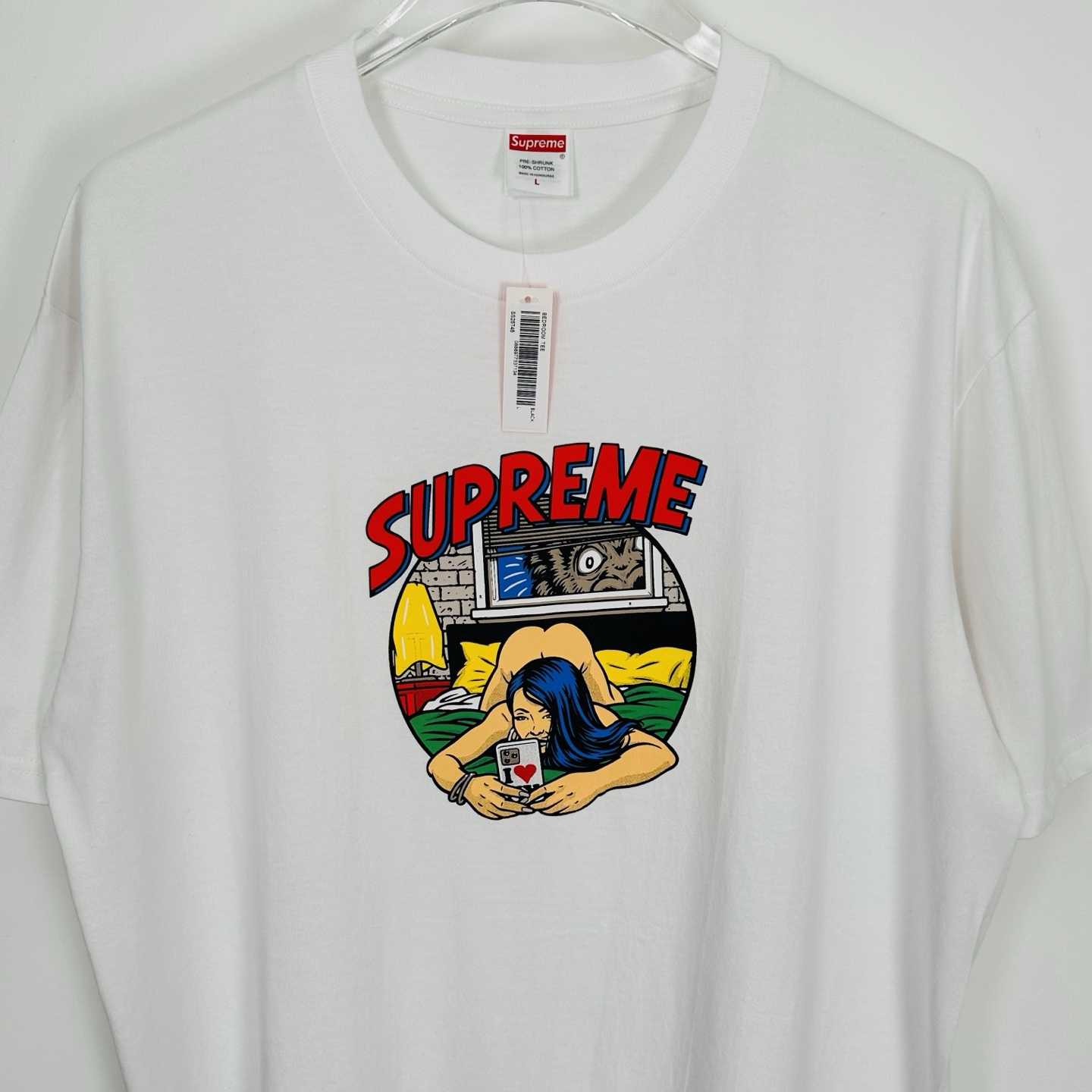 Supreme Bedroom Tee 'White' - DesignerGu