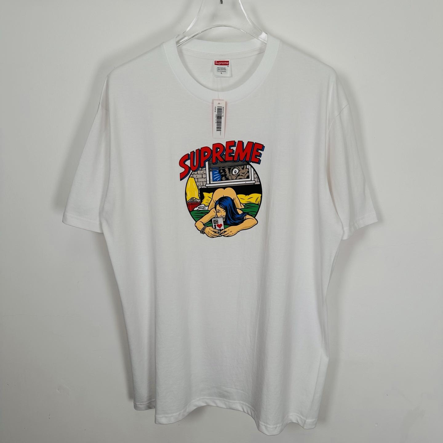 Supreme Bedroom Tee 'White' - DesignerGu