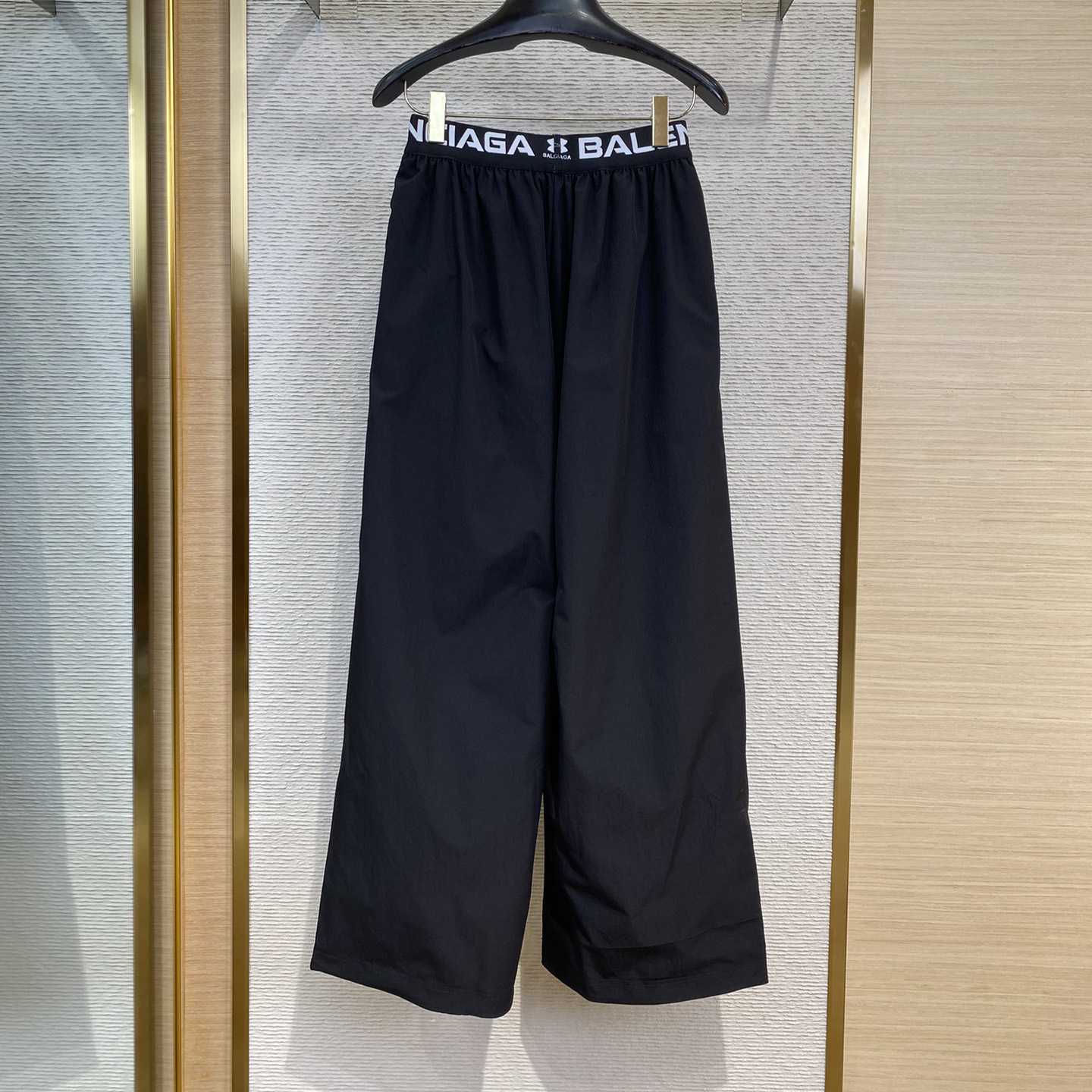 Balenciaga Men's Under Armour® Reversible Layered Tracksuit Pants In Black - DesignerGu