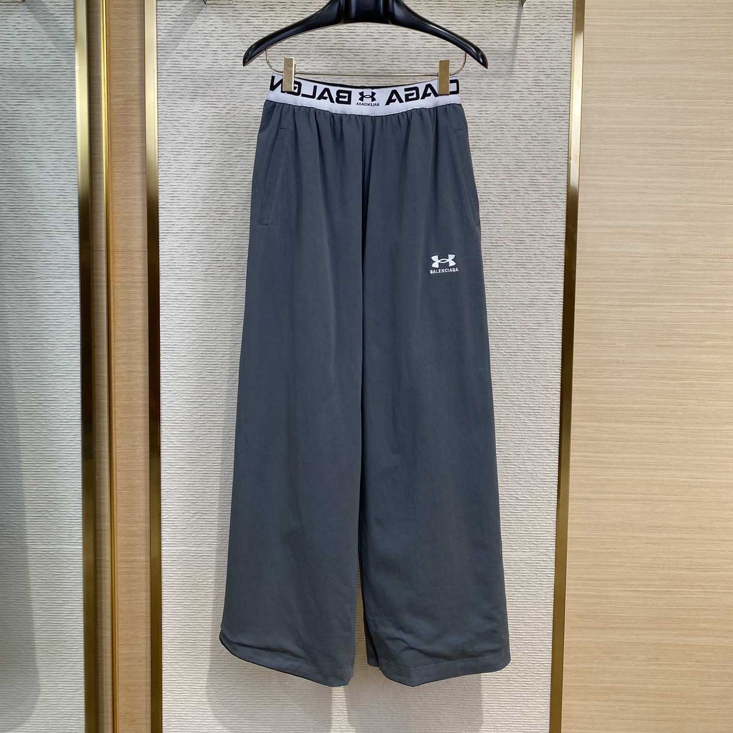 Balenciaga Men's Under Armour® Reversible Layered Tracksuit Pants In Black - DesignerGu