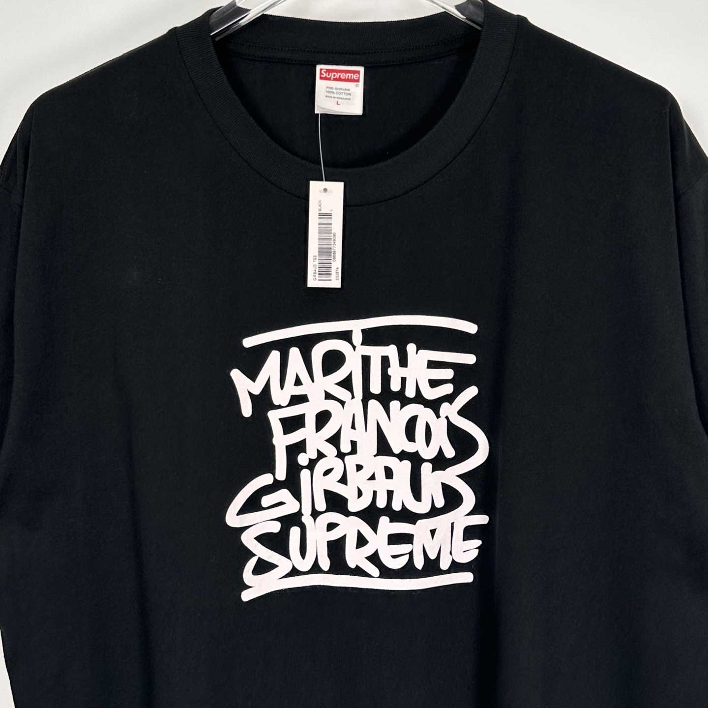 Supreme x Martithé + François Girbaud Tee 'Black' - DesignerGu