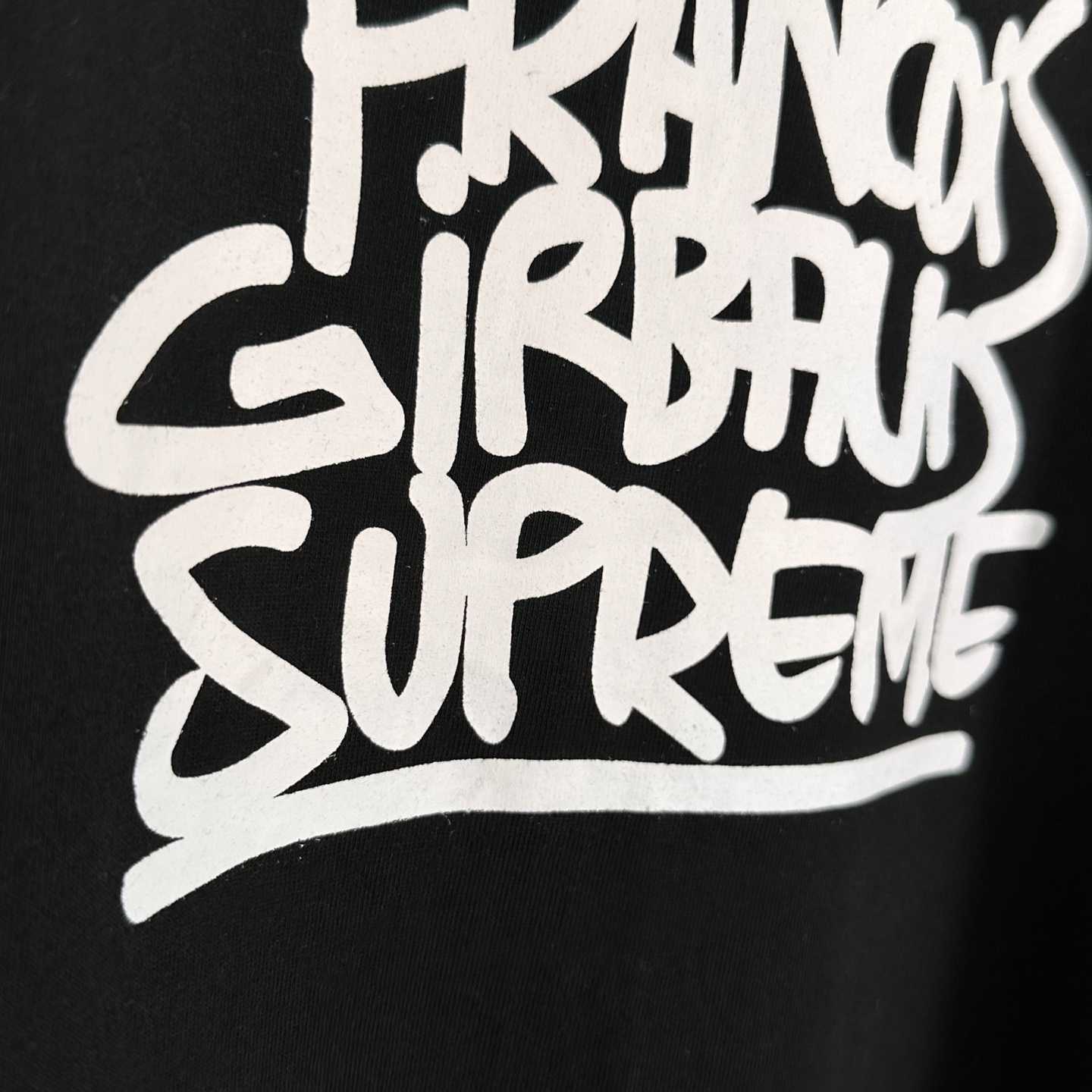 Supreme x Martithé + François Girbaud Tee 'Black' - DesignerGu
