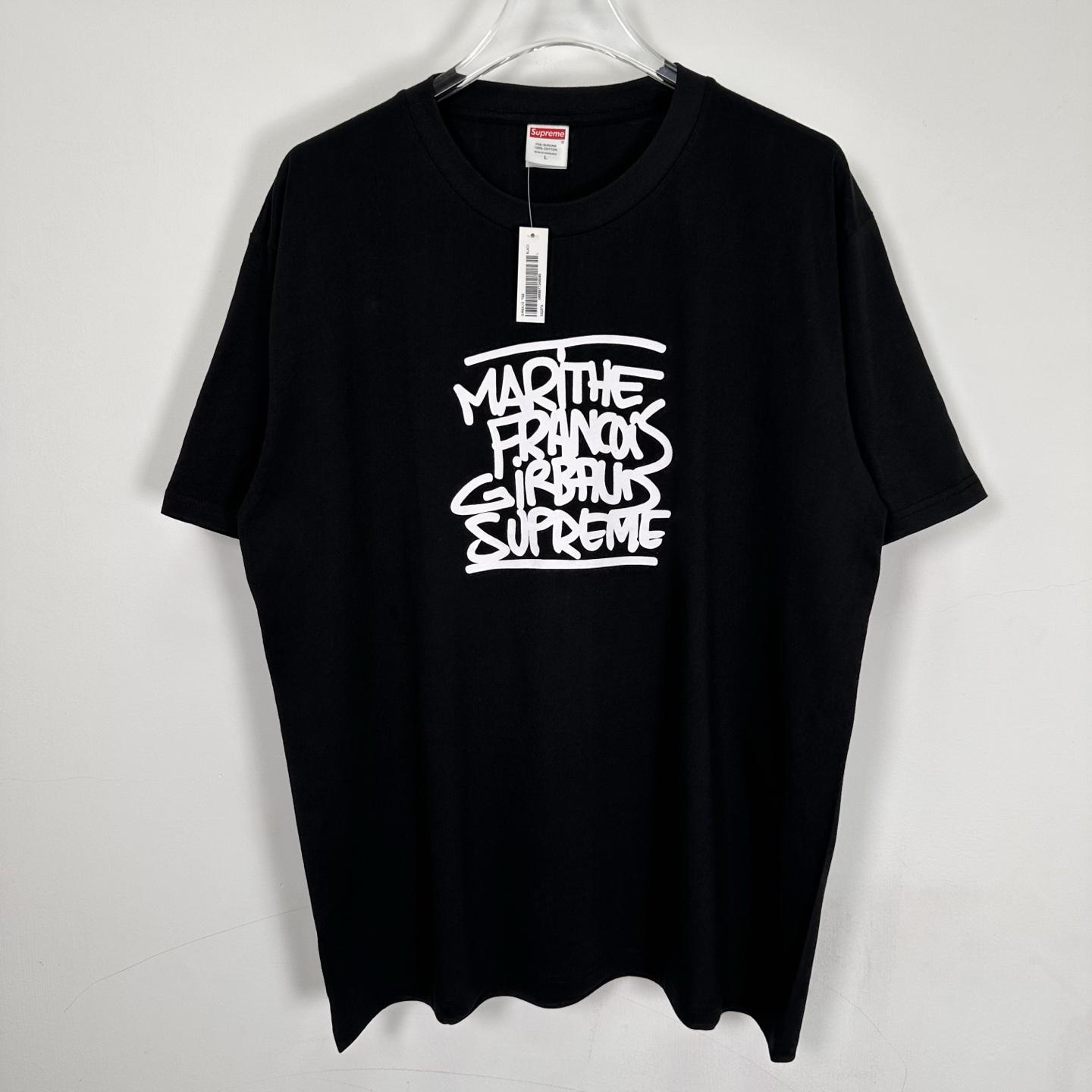 Supreme x Martithé + François Girbaud Tee 'Black' - DesignerGu