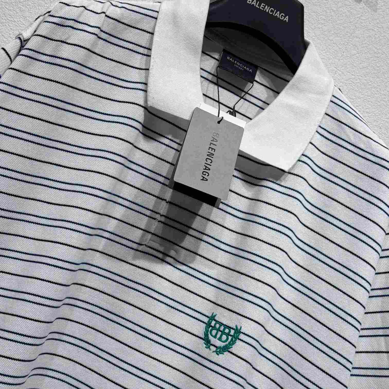 Balenciaga Laurel Classic Fitted Polo - DesignerGu