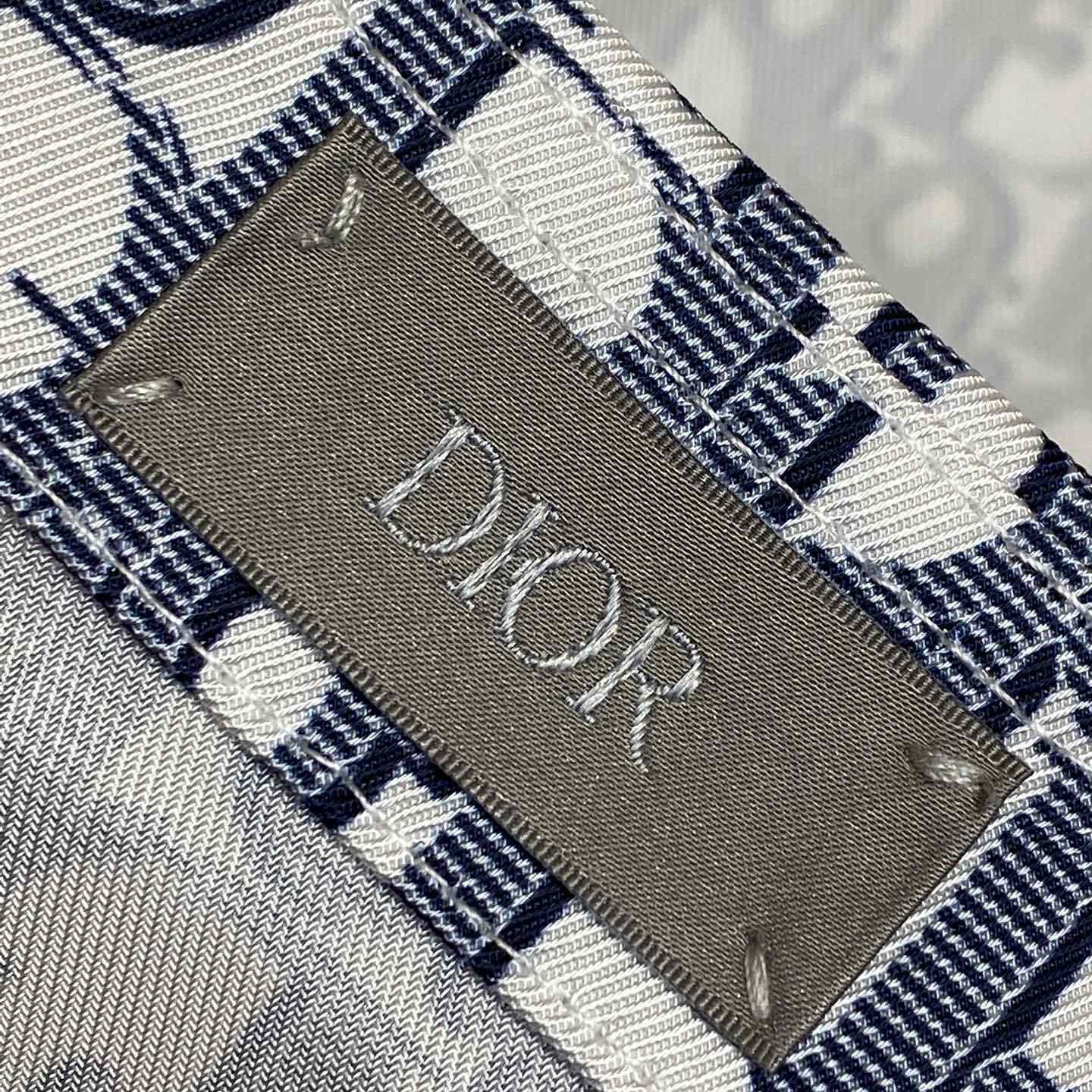 Dior Dior Oblique Long-Sleeved Shirt  - DesignerGu