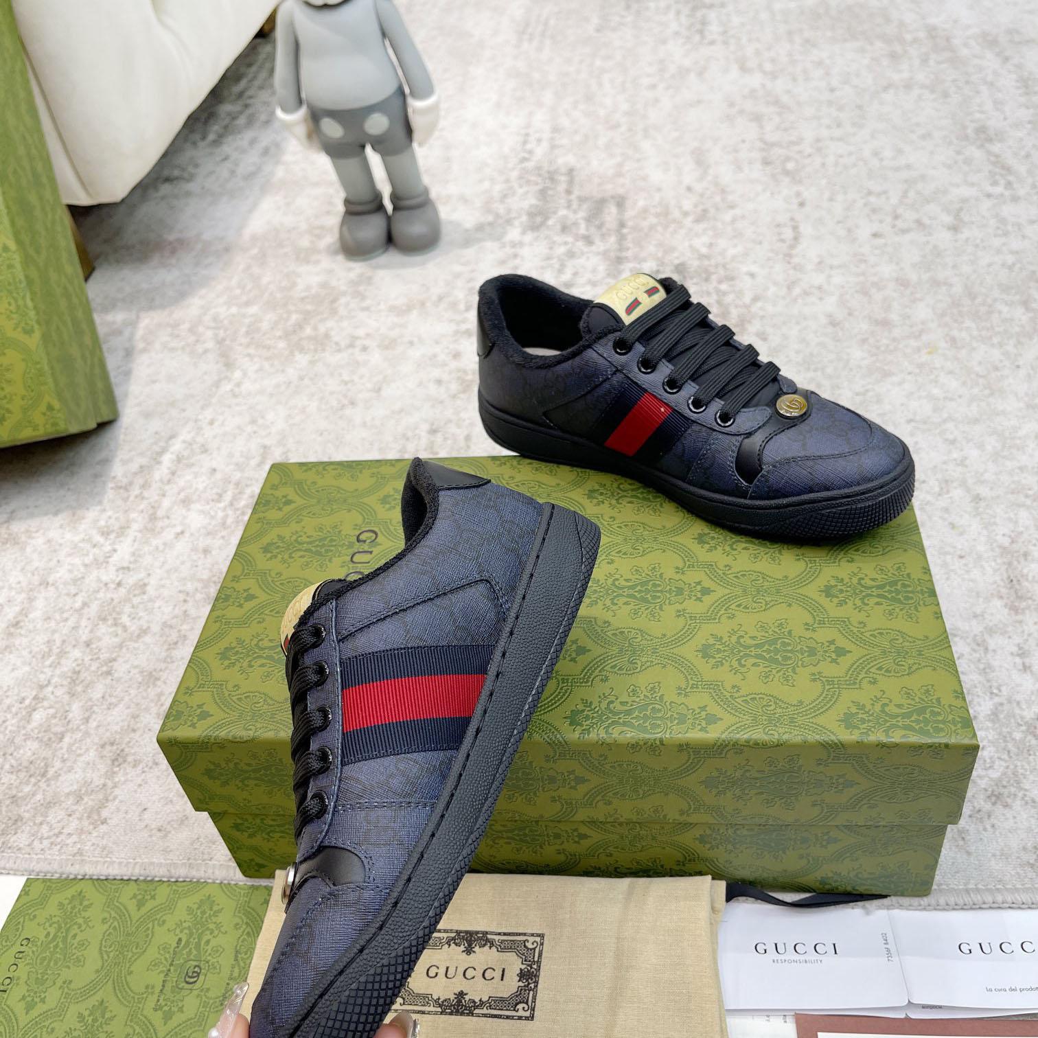 Gucci Men's Screener Sneaker  - DesignerGu
