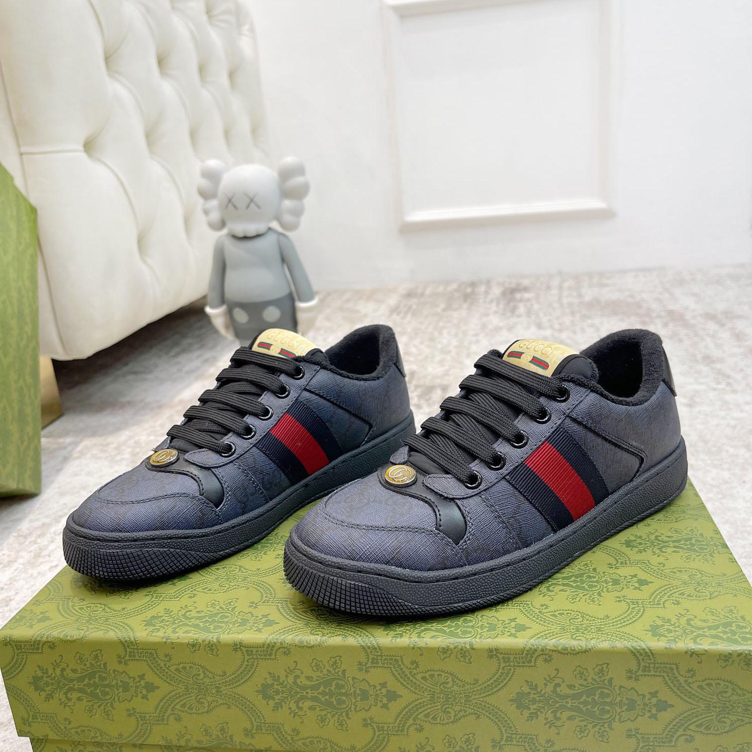 Gucci Men's Screener Sneaker  - DesignerGu