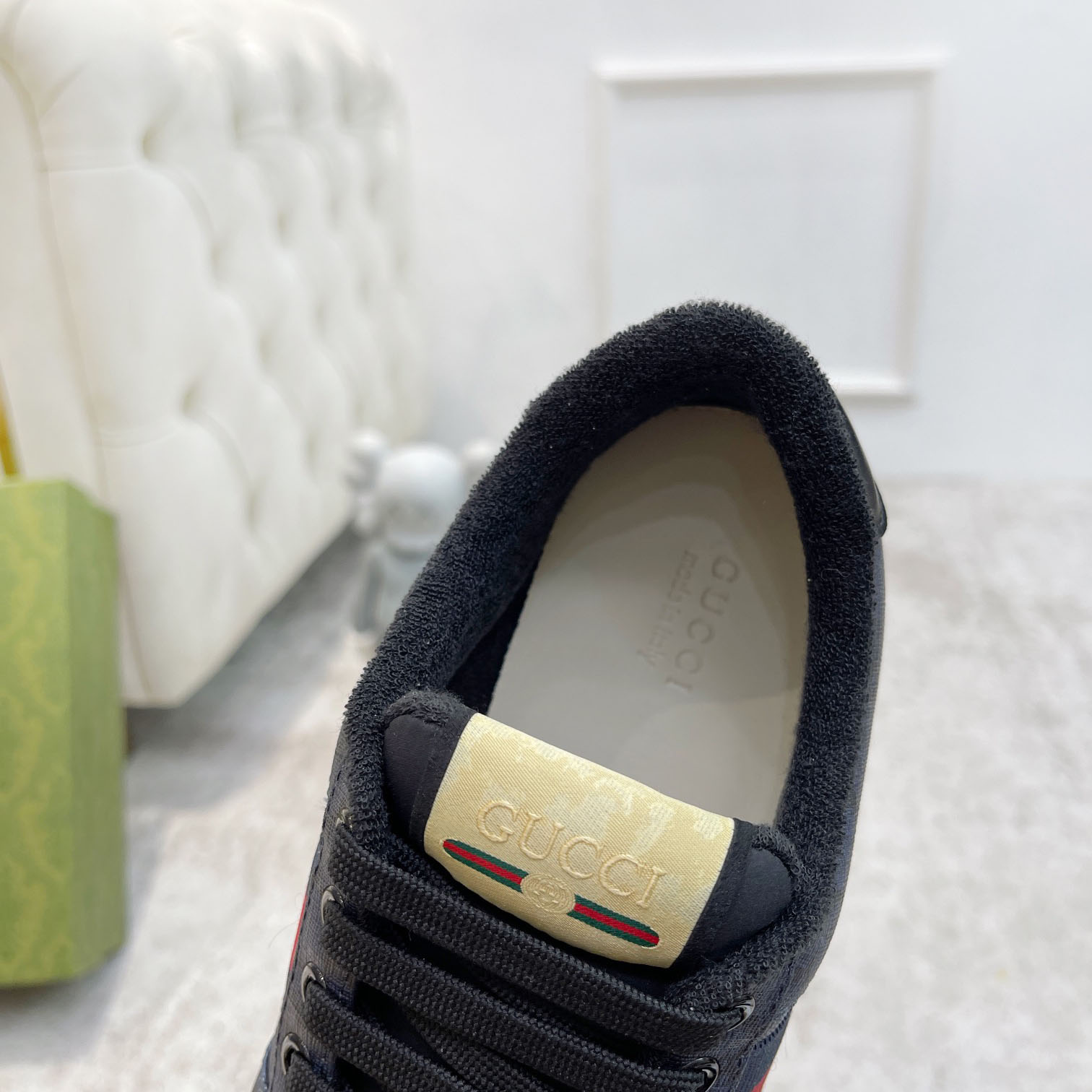 Gucci Men's Screener Sneaker  - DesignerGu