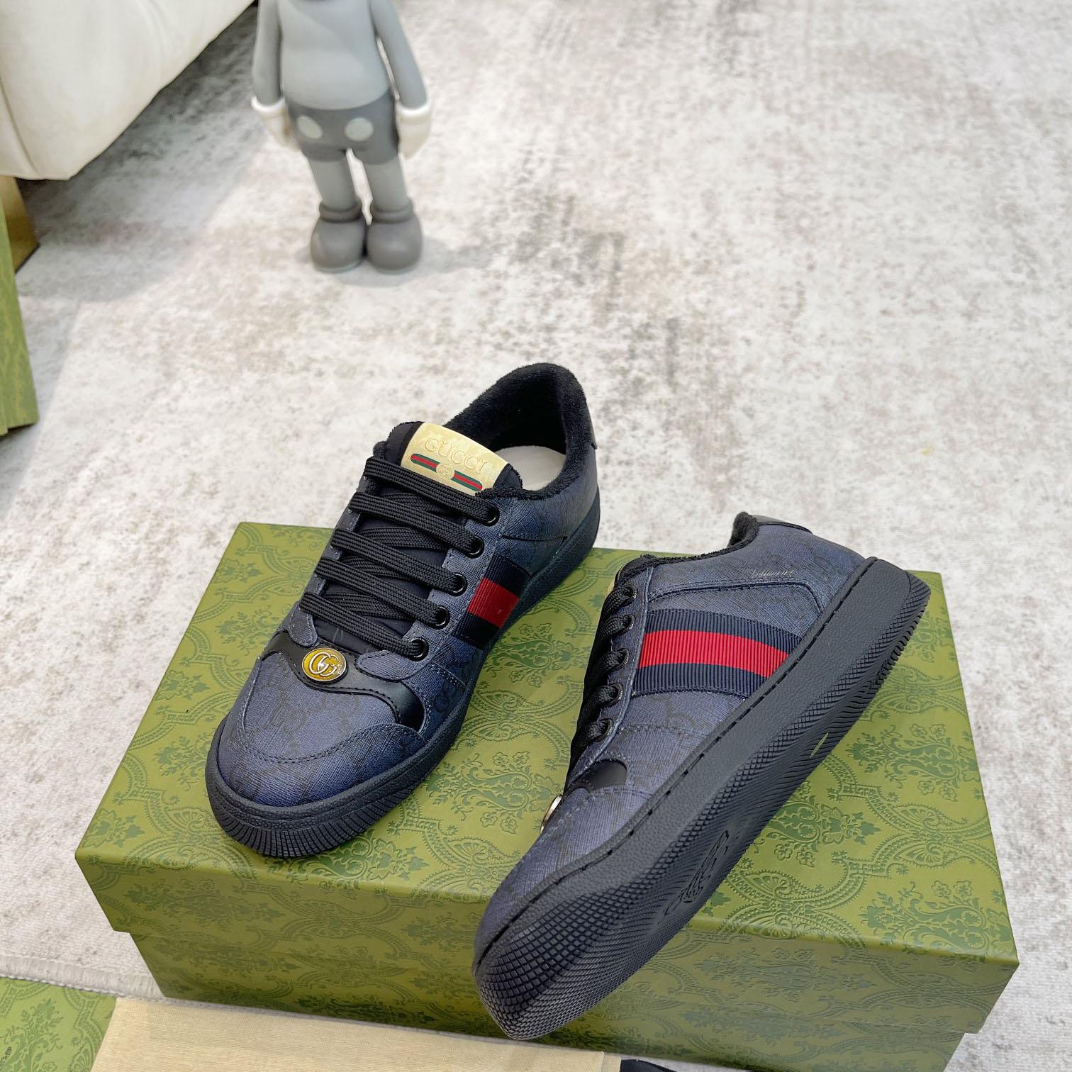 Gucci Men's Screener Sneaker  - DesignerGu