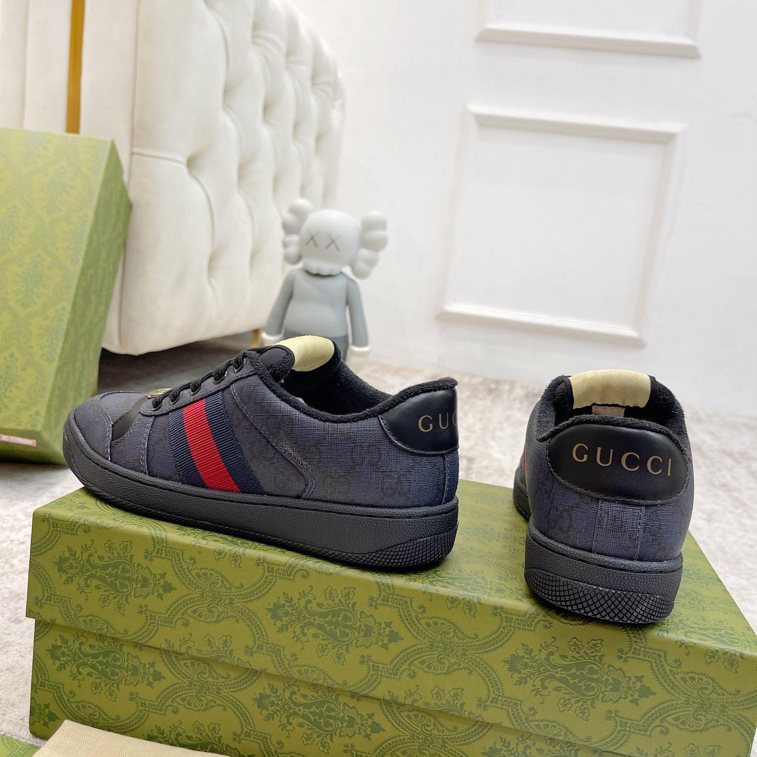 Gucci Men's Screener Sneaker  - DesignerGu