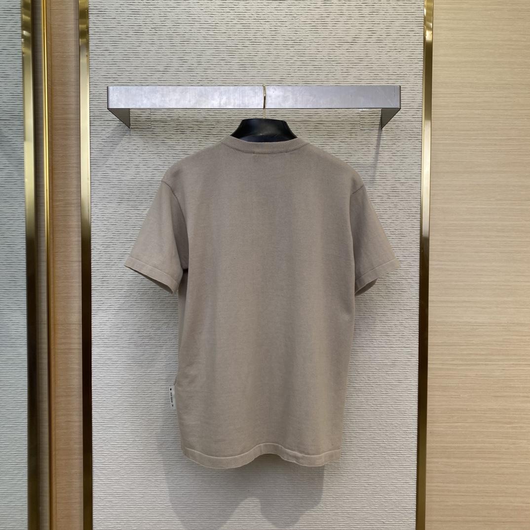 Louis Vuitton LV x Park Seo-Bo Short-Sleeved Cotton Crewneck  1AFXYL - DesignerGu