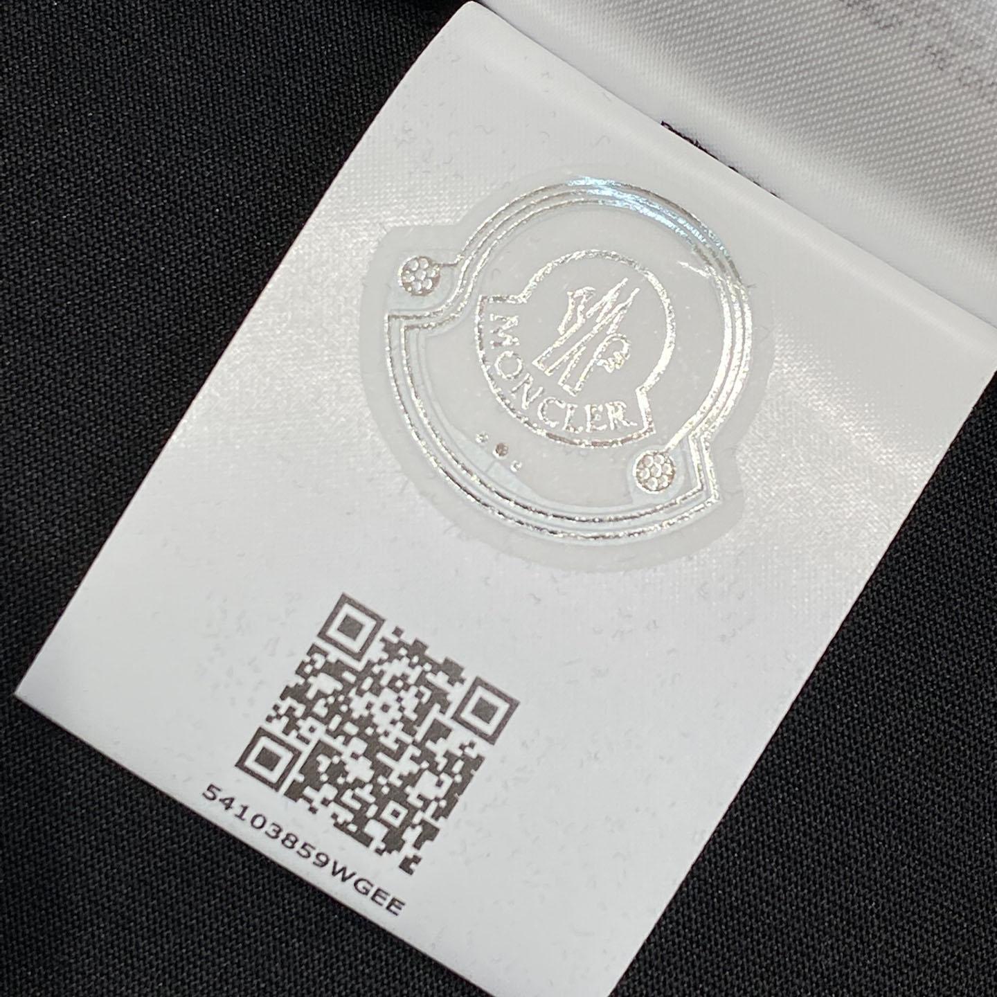 Moncler Embroidered Varsity Logo Cotton T-shirt - DesignerGu