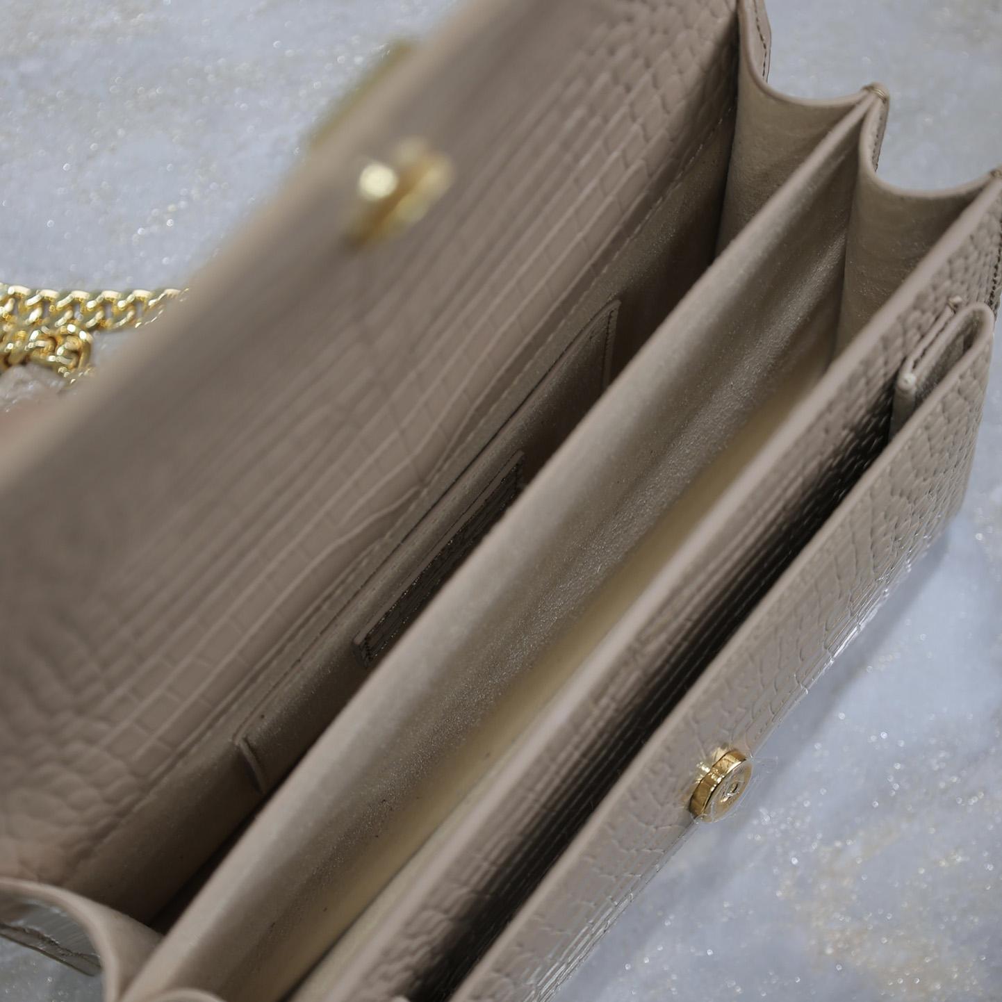 Saint Laurent Women Sunset Medium Leather Shoulder Bag （22x8x16 cm） - DesignerGu