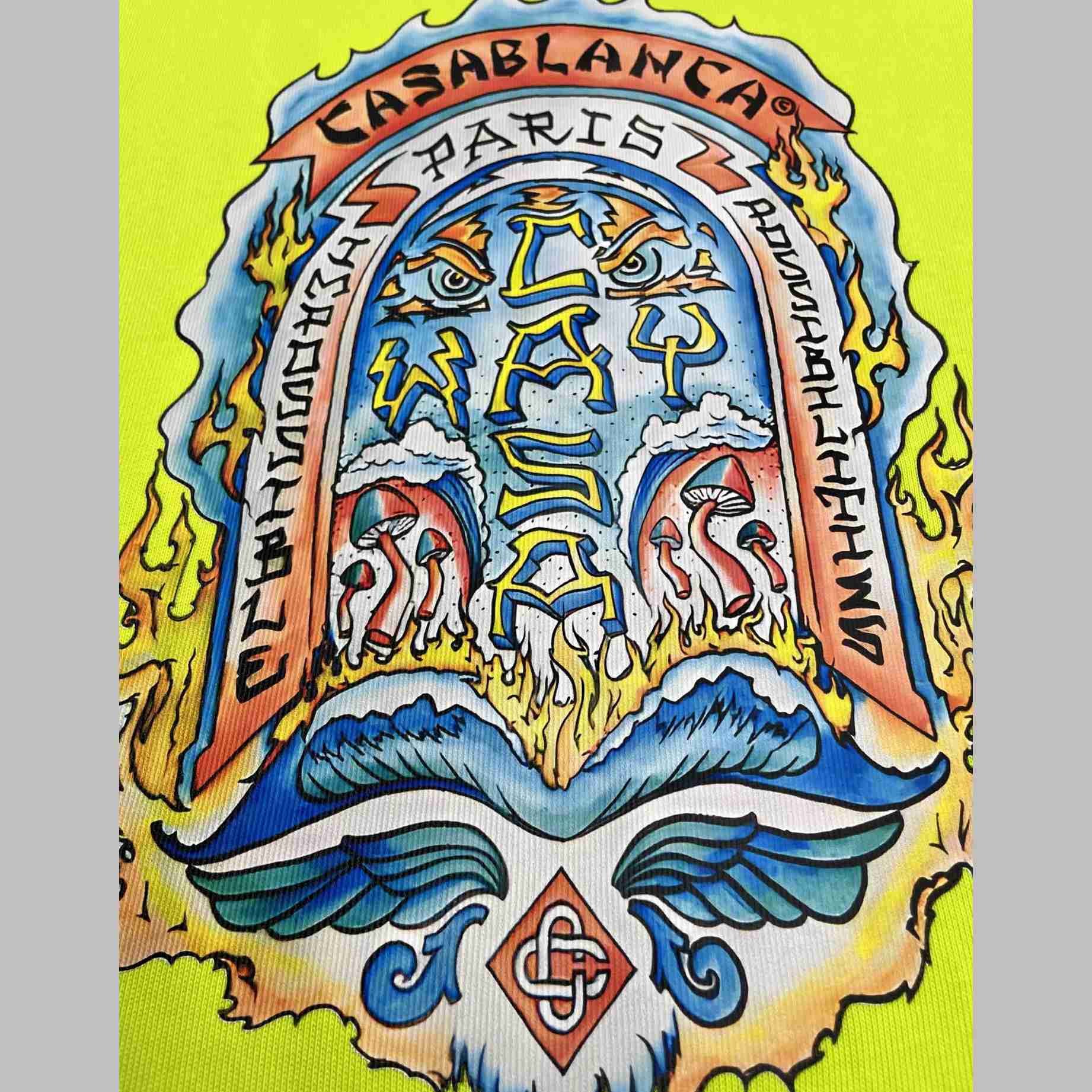 Casablanca Casa Way Skate Printed T-shirt   C980 - DesignerGu