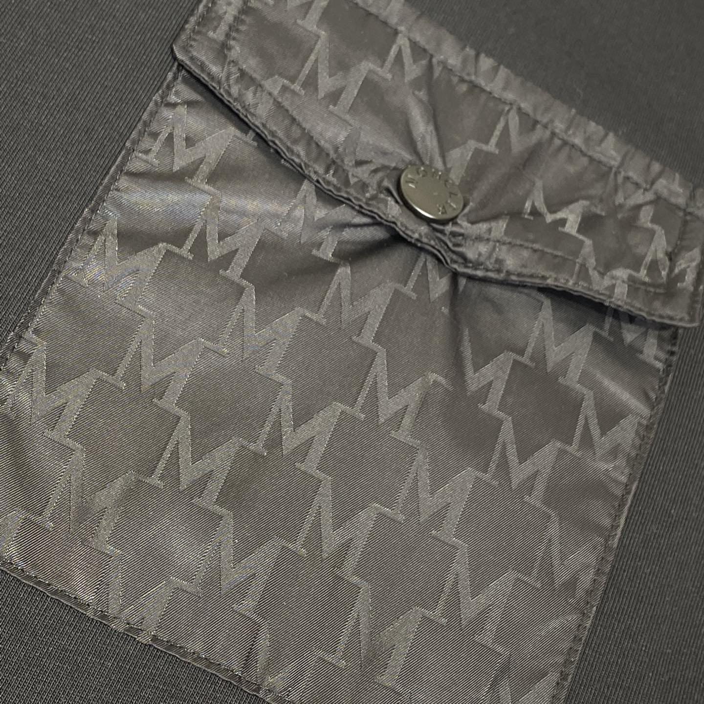 Moncler Monogram Cotton T-shirt With Pocket - DesignerGu