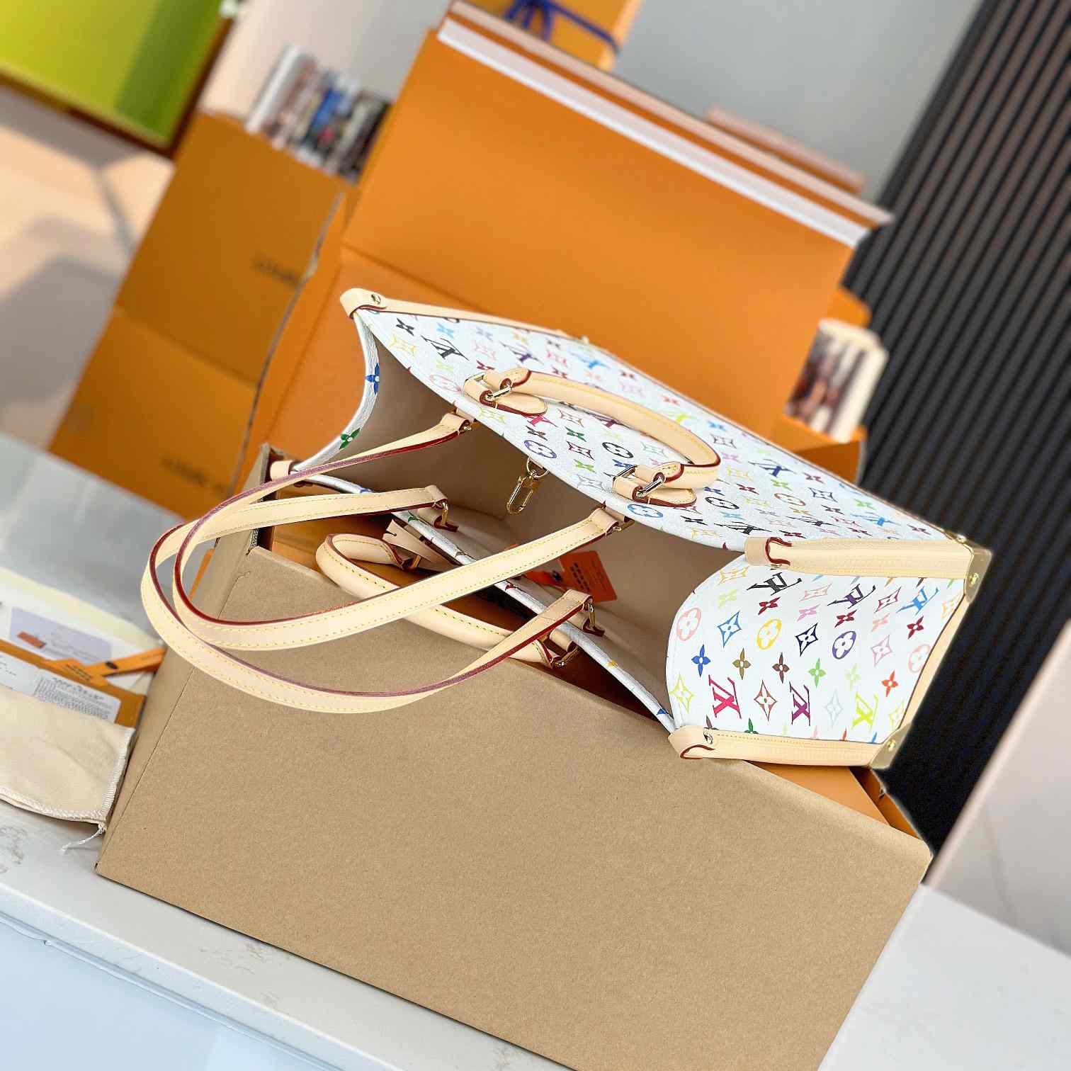 Louis Vuitton LV x TM OnTheGo MM   M13079 - DesignerGu