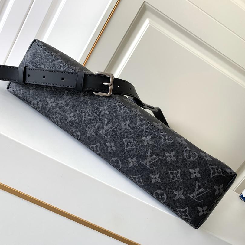 Louis Vuitton Monogram Eclipse Briefcase  39x28x11cm  M40566 - DesignerGu