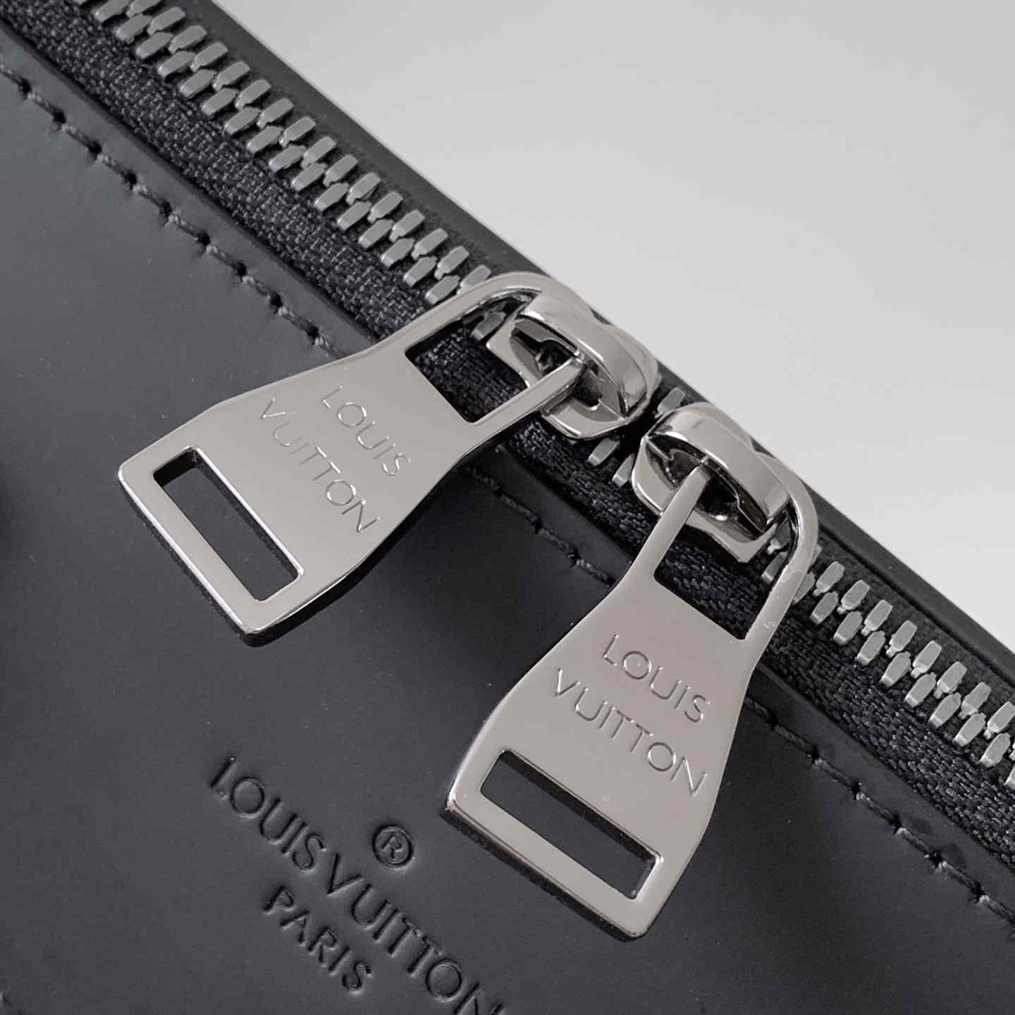 Louis Vuitton Monogram Eclipse Briefcase  39x28x11cm  M40566 - DesignerGu