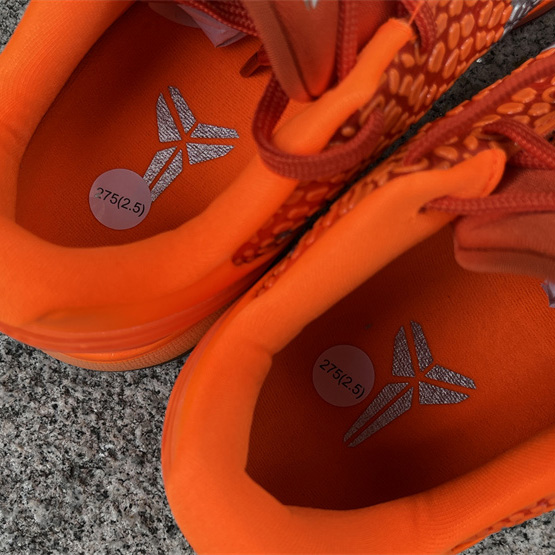 Nike Zoom Kobe 6 Protr''Total Orange''   IH1871-800 - DesignerGu